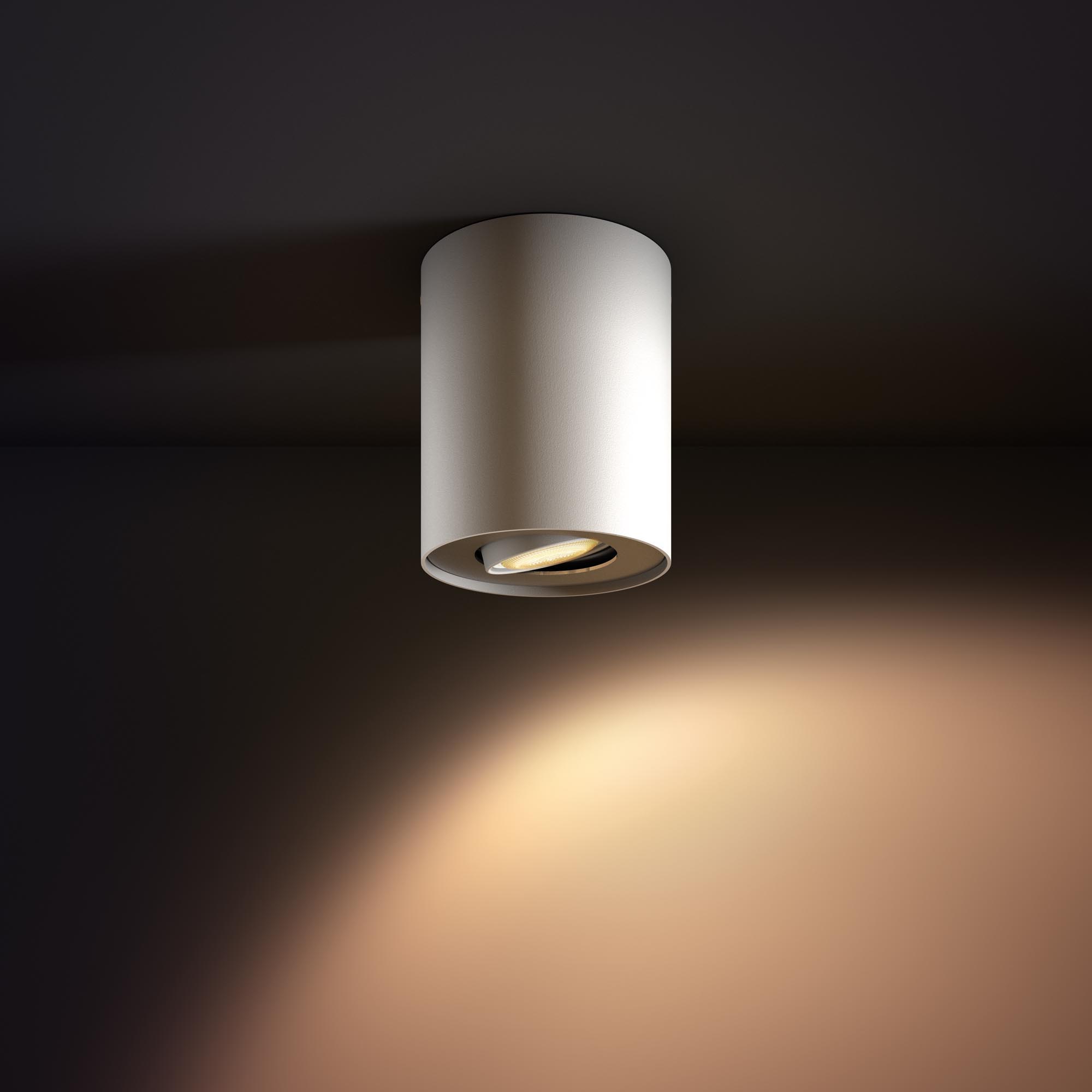 Spot Philips Hue alb Ambiance Pillar LED alb 350lm incl. Buton Dimmer