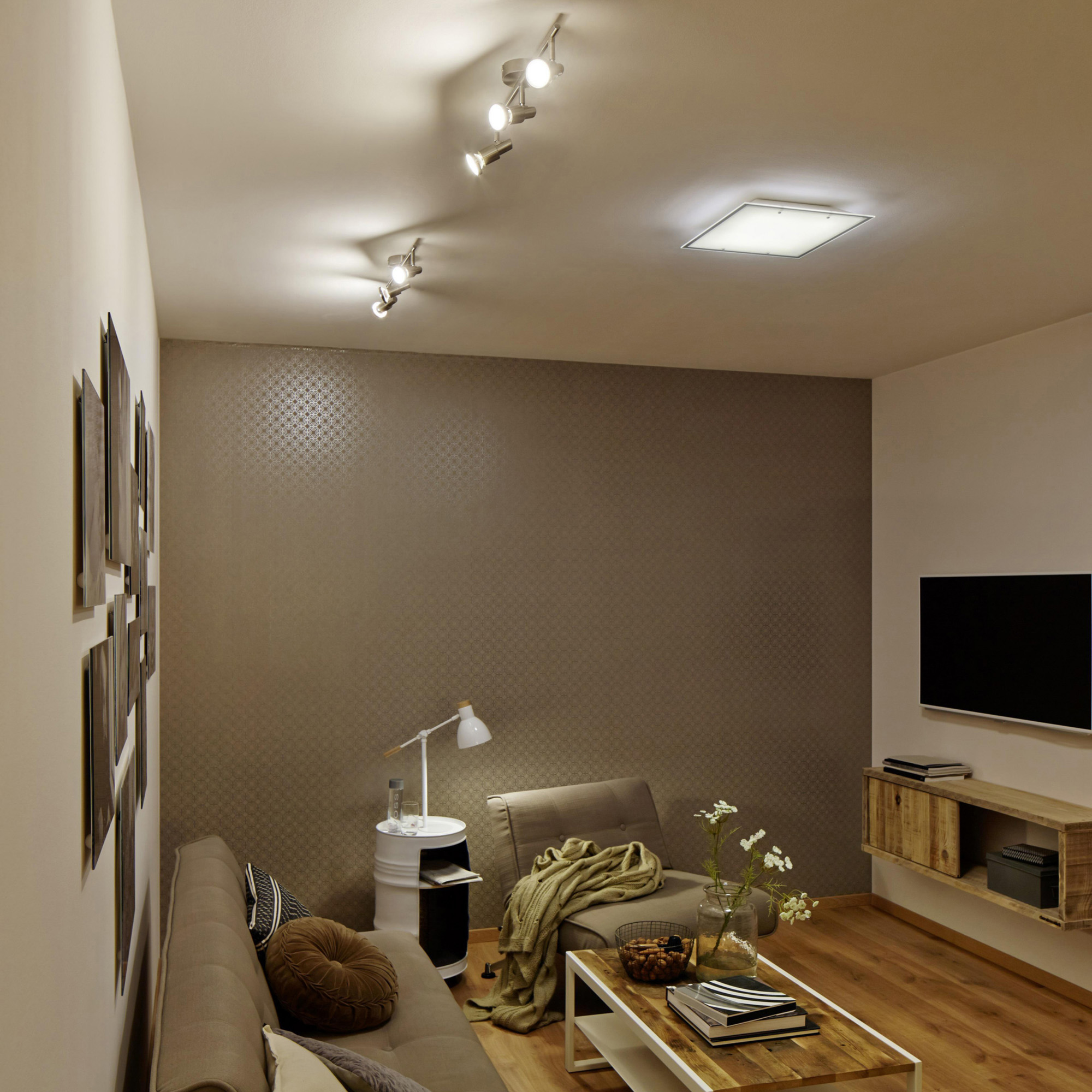 Lampa LED LEDVANCE LED Spot gri 3x3W GU10