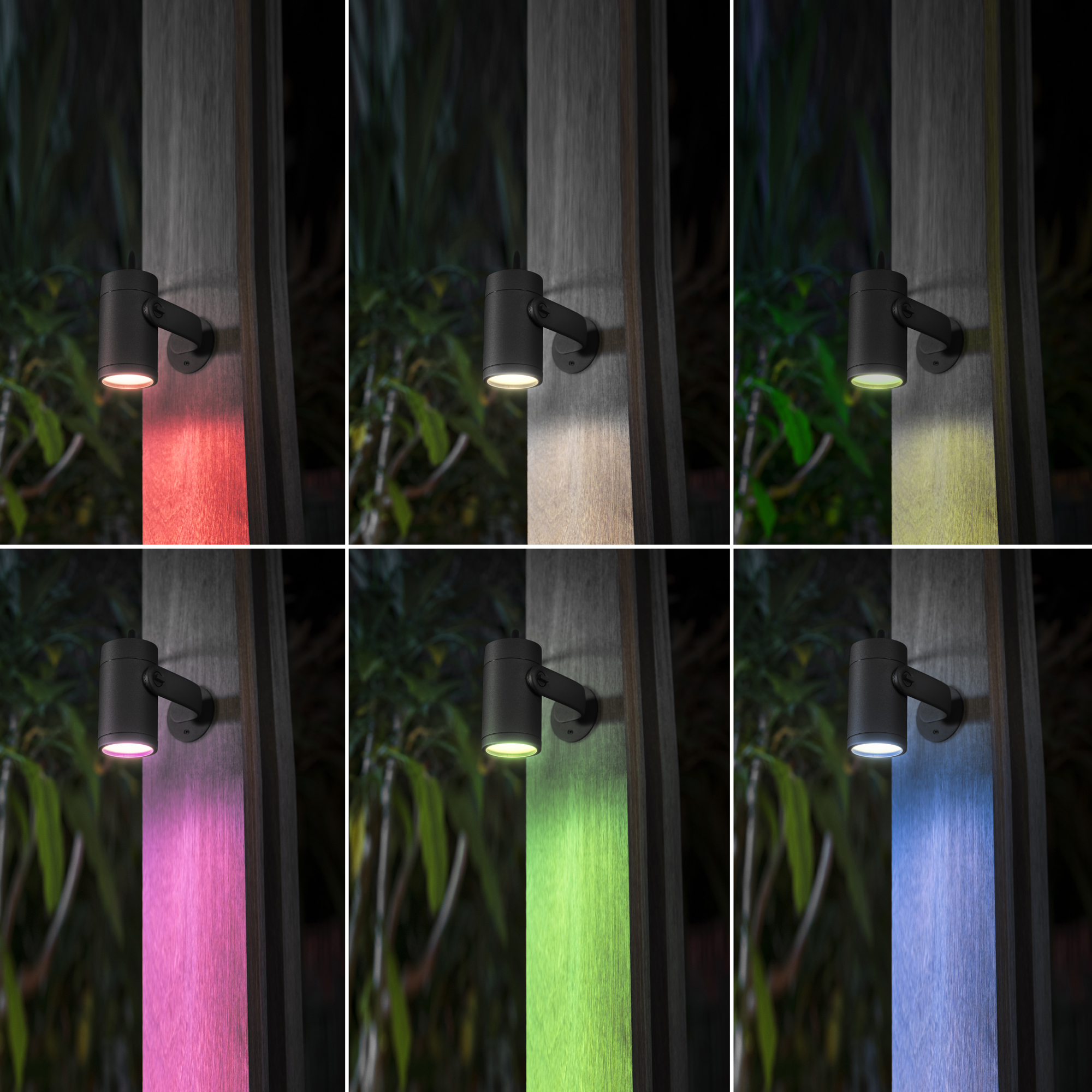 Spot LED Inteligent Philips Hue LED Lily Negru 1x Lumina Extension 640lm