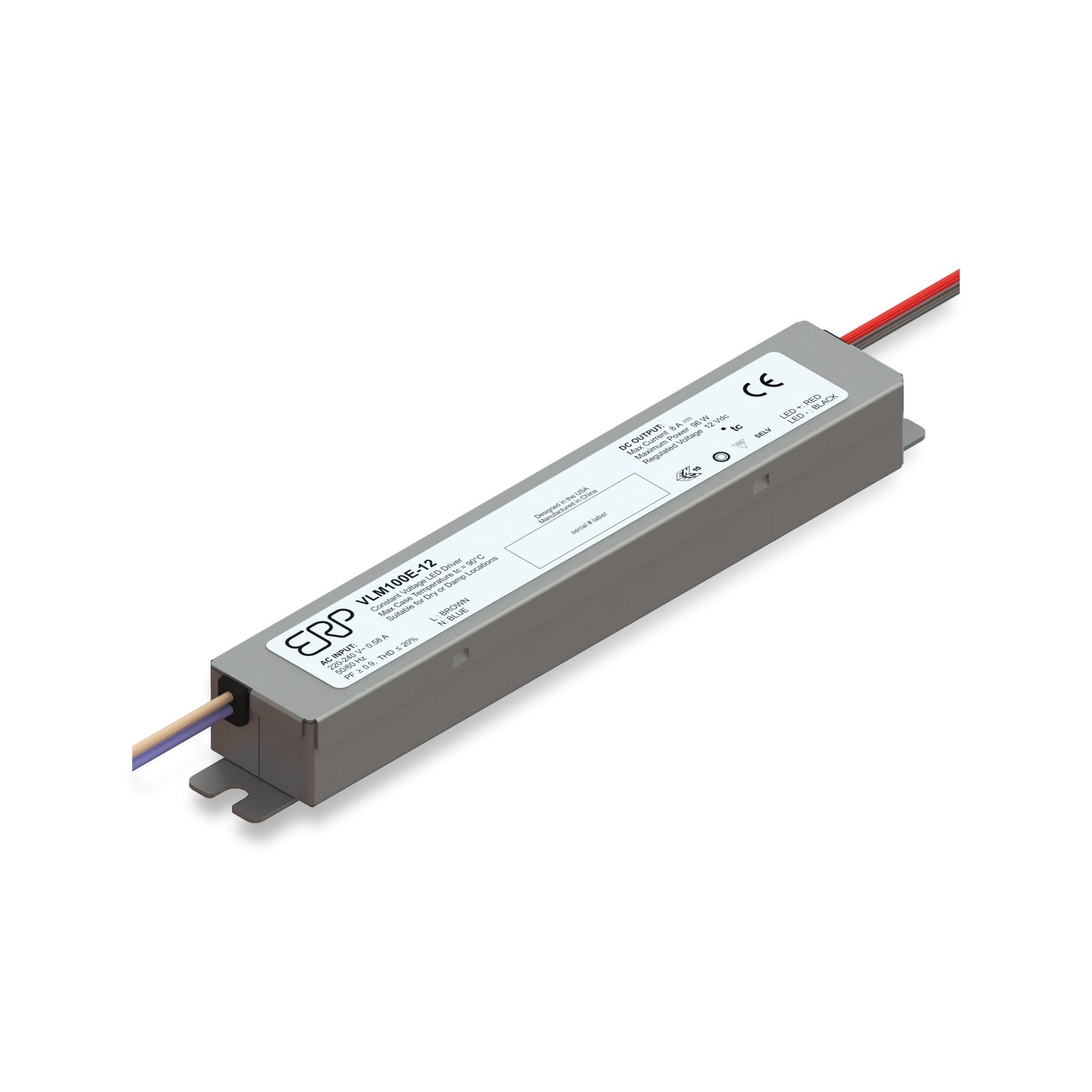 ERP Power VLM100E-48 Sursa de alimentare 48V-96W cu cabluri