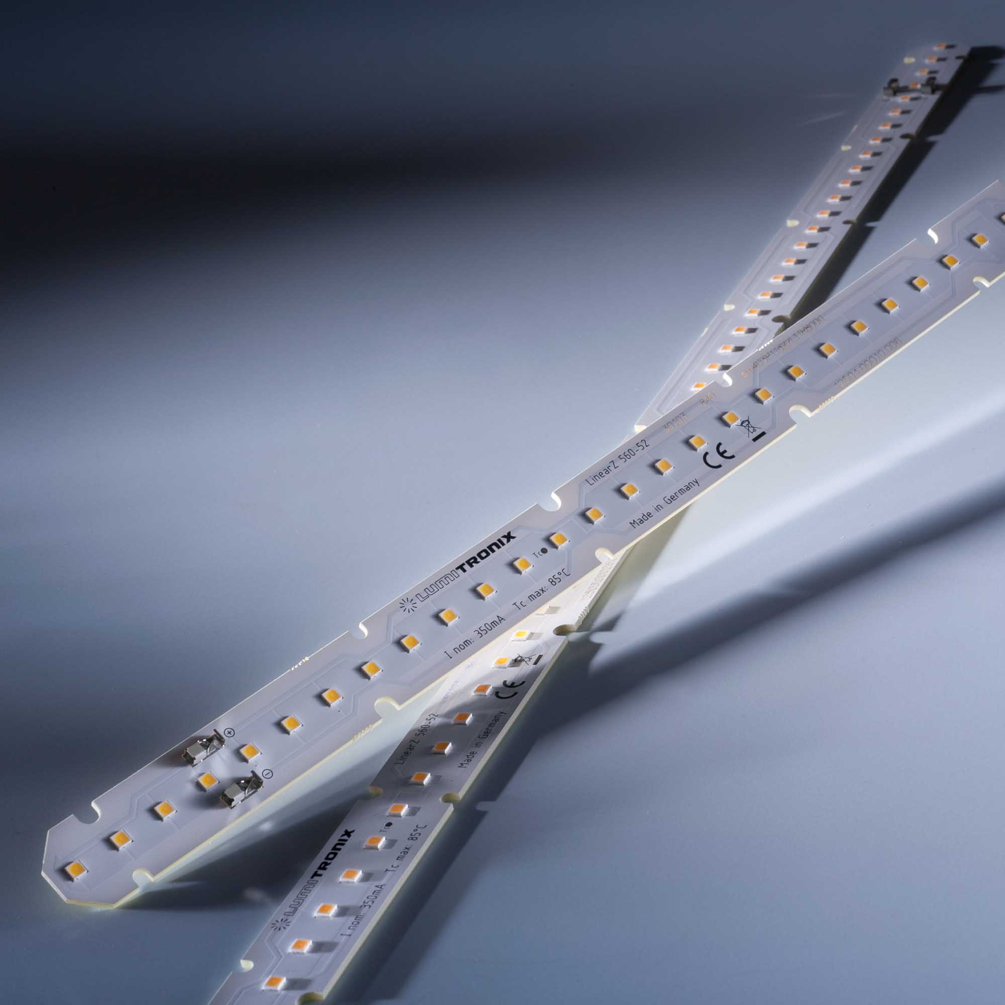 LumiBar-56-4080 Nichia LED Strip Zhaga Zhaga alb cald 3000K 2120lm 350mA 37.5V 52 LED-uri 56cm modul (3786lm/m 24W/m)