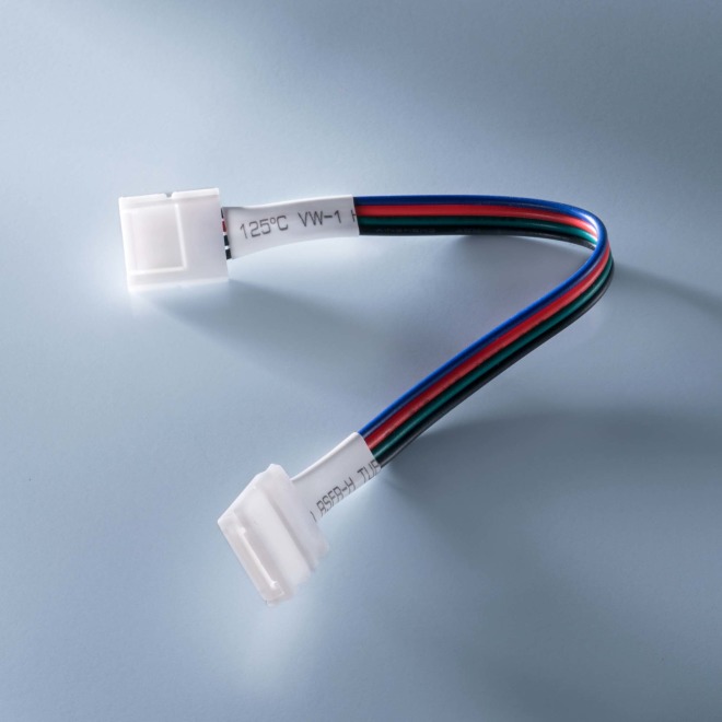 Cablu cu mufe de conexiune 15 cm pentru benzile profesionale LumiFlex Performer RGB