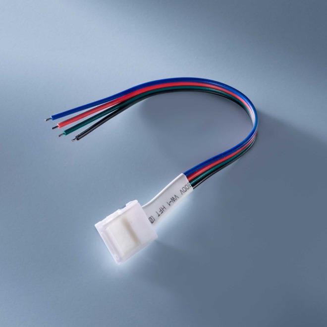 Cablu cu mufa de conexiune 15 cm pentru benzile profesionale LumiFlex Performer RGB