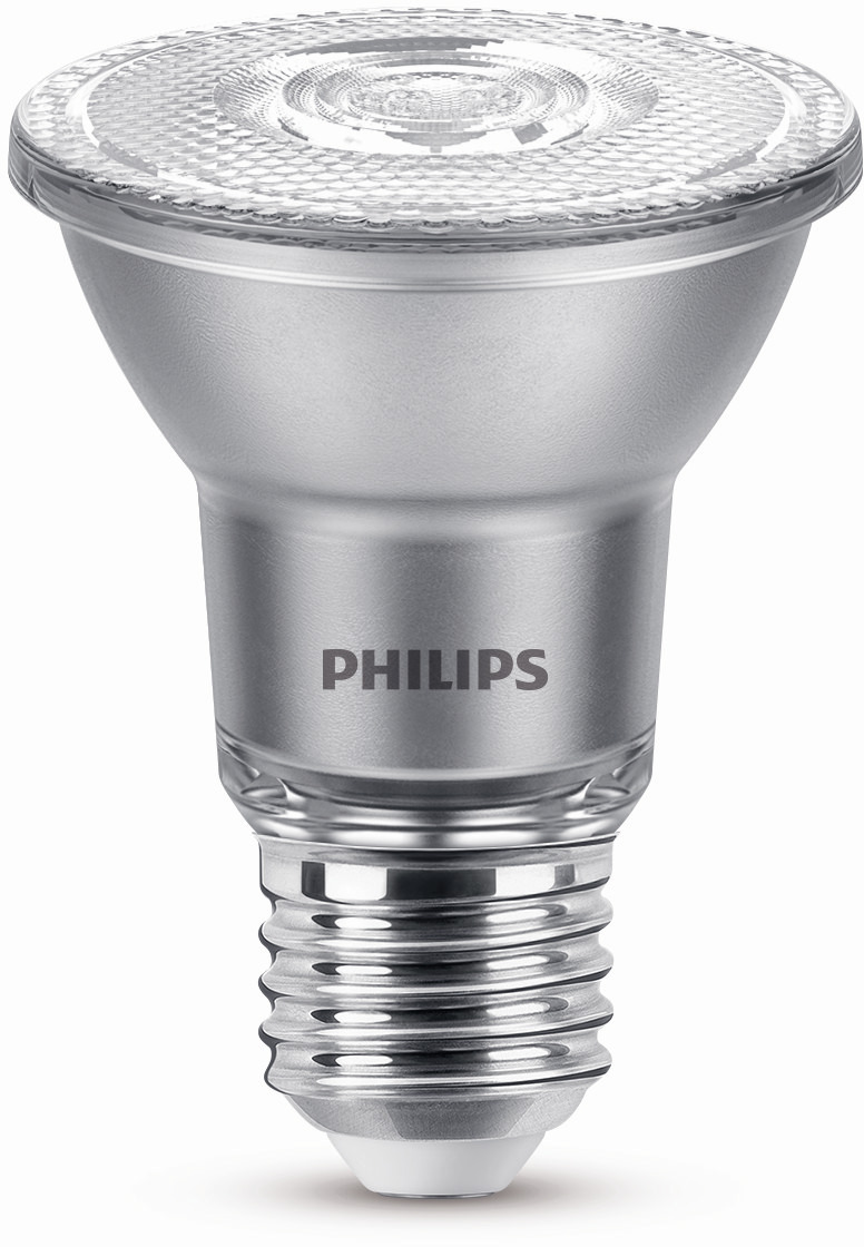 Bec LED Spot Philips PAR20 6-50W E27 927 25° DIM 500lm 2700K