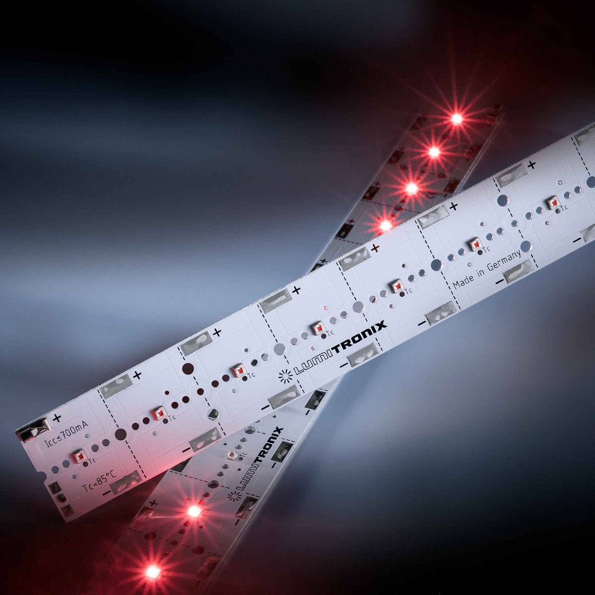 PowerBar Modul LED Nichia configurabil, 12 LED-uri Color de 3W 700mA 29cm (până la 15000lm/m)