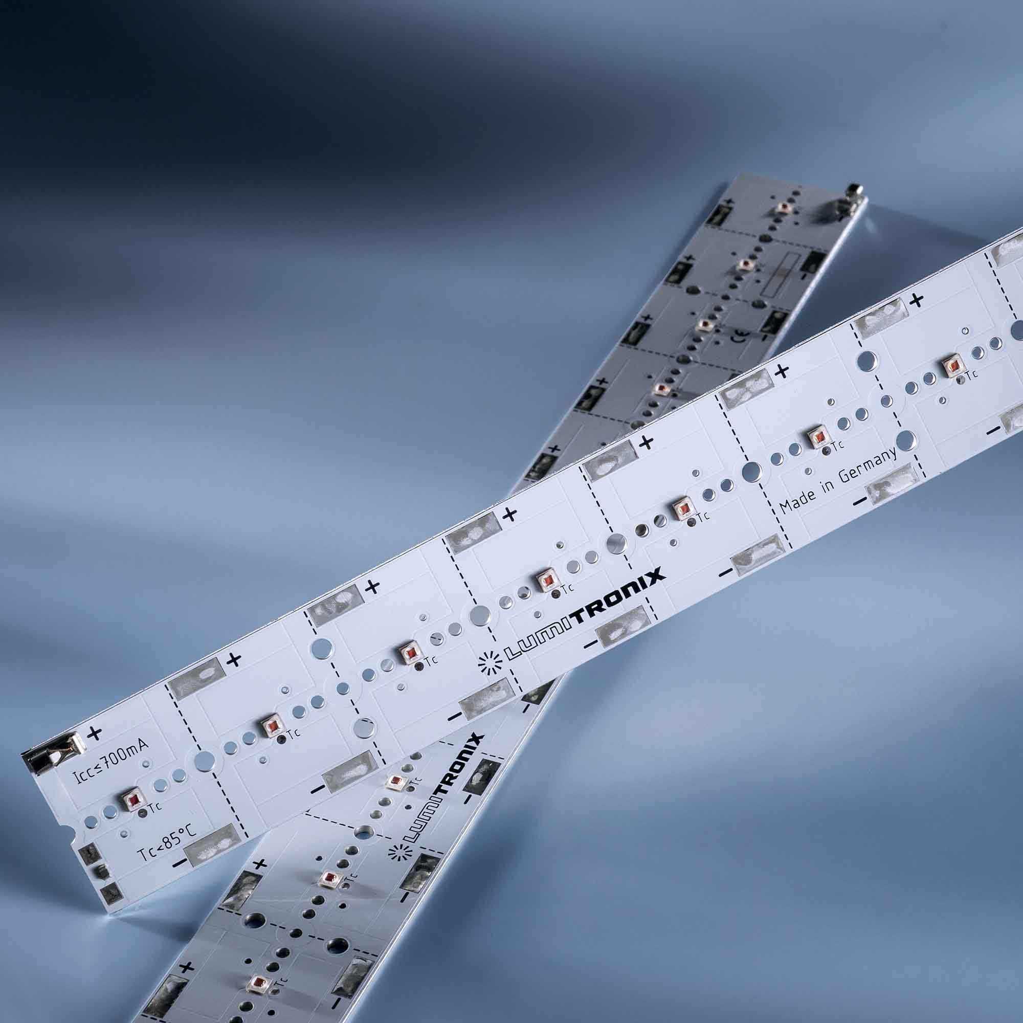 Banda Profesionala PowerBar V3 rosu 730nm 700mA 12x Osram Oslon SSL LED modul 29cm