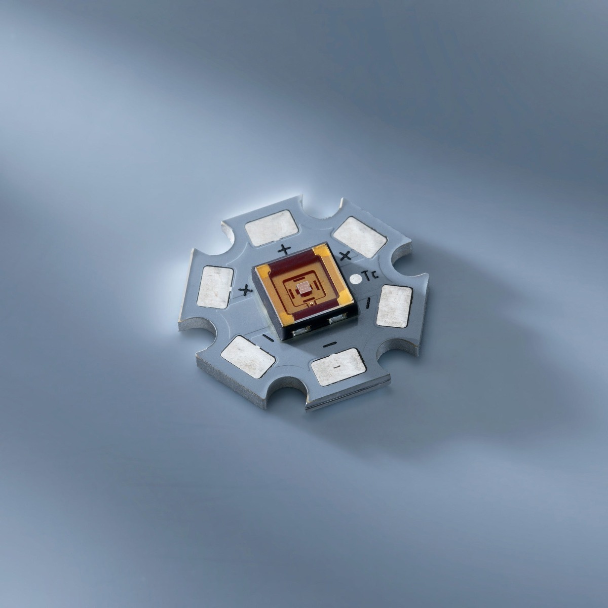 Modul LED Nichia PCB configurabil, stea sau pătrat UVC sau UVB 280nm 308nm 62-200mW 350mA