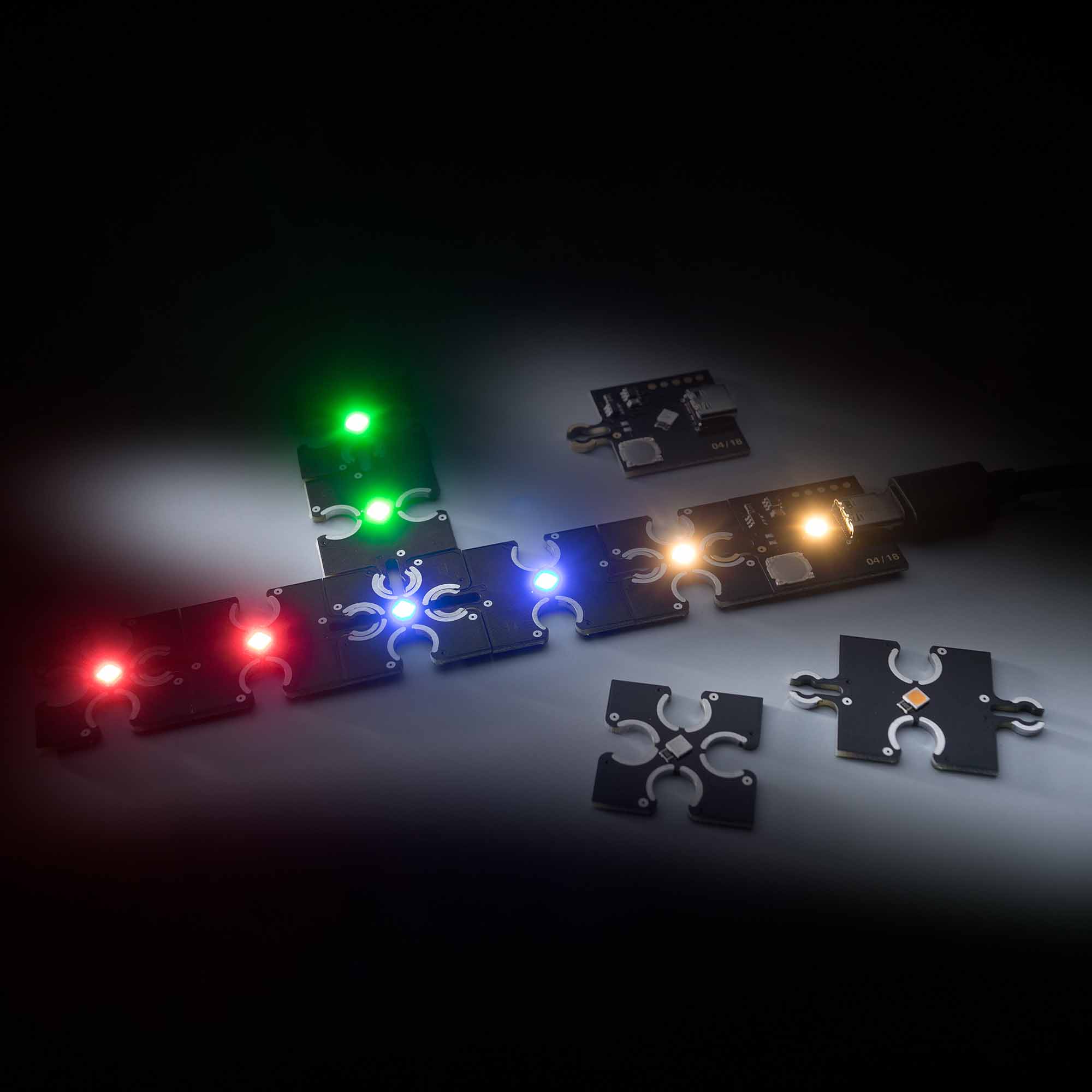 ConextPlay modul de alimentare cu energie electrică alb cald 1 LED 2.5x2.5cm 5V 10lm 0.1W