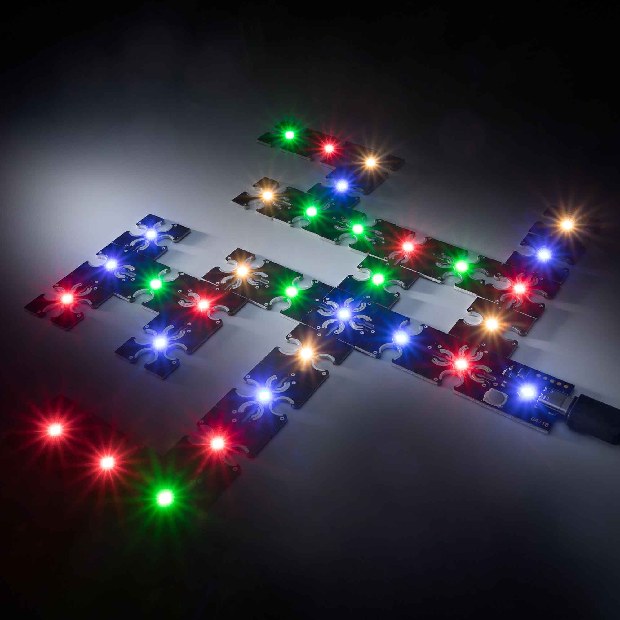 ConextPlay modul de alimentare cu energie electrică alb cald 1 LED 2.5x2.5cm 5V 10lm 0.1W