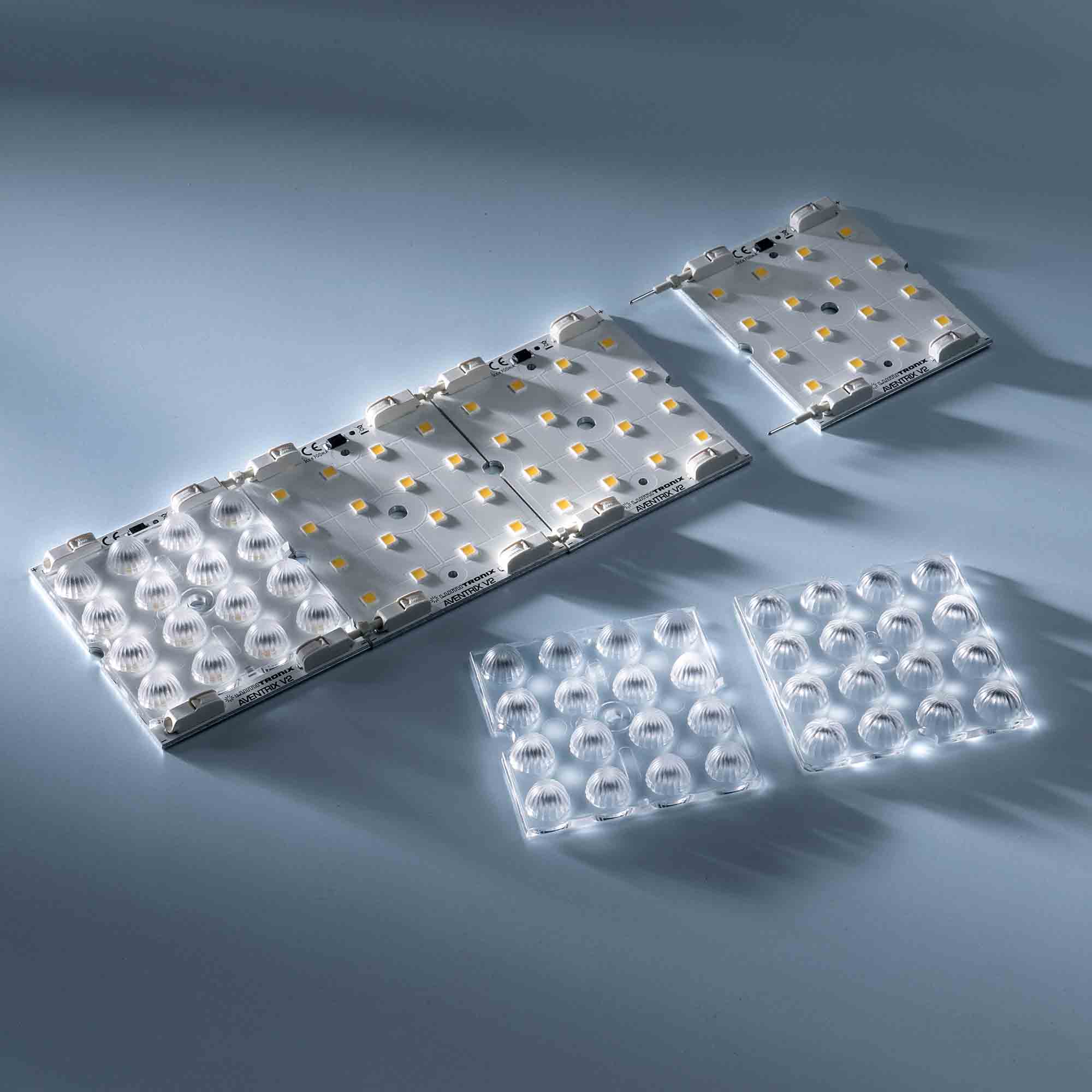 Aventrix 4x4 V2 LED Module 16x Nichia 757 LED-uri 4000K CRI 80 1270lm 7.8W