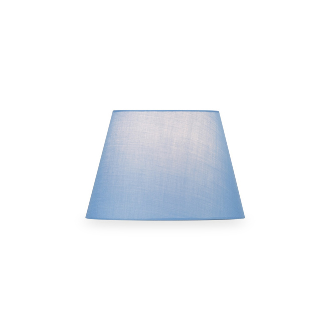 Abajur SLV Fenda conic, D/H 30/20 cm albastru
