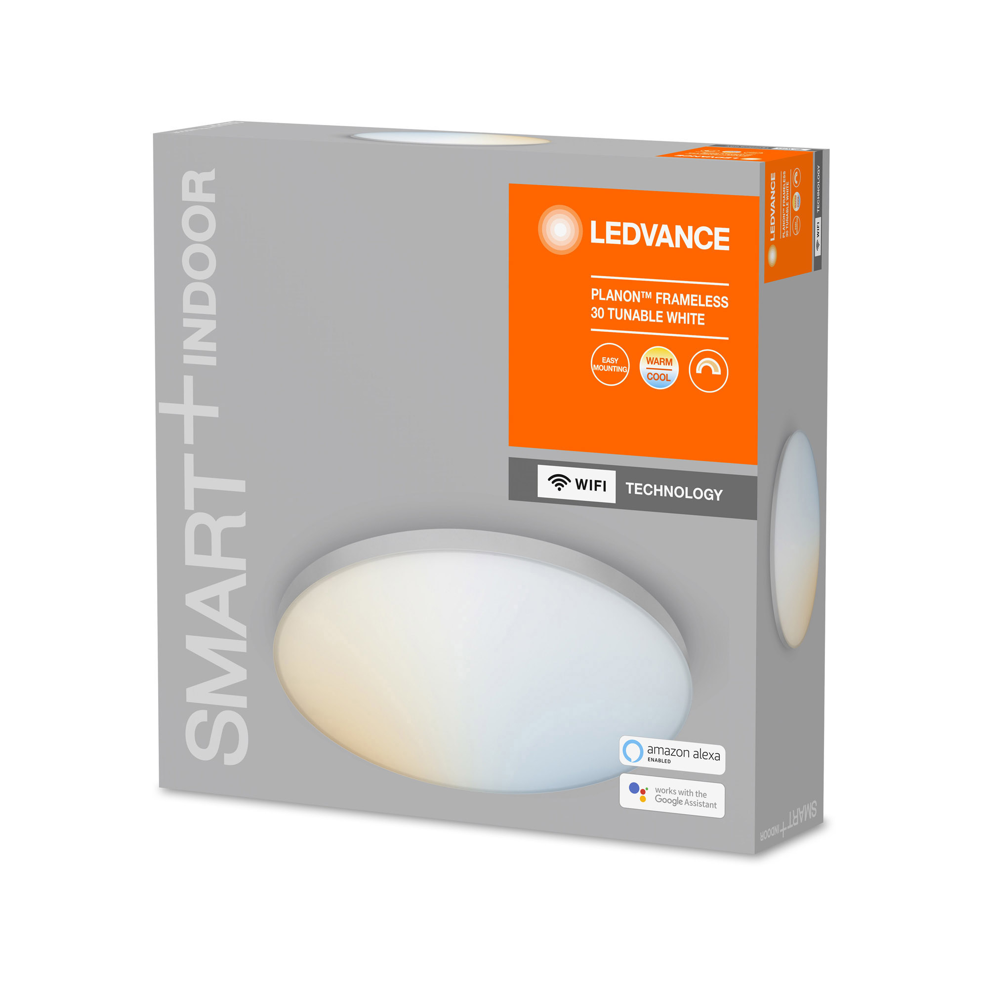 Plafoniera panou LED LEDVANCE SMART+ WiFi Tunable White LED Panel PLANON FRAMELESS 30cm 1700lm