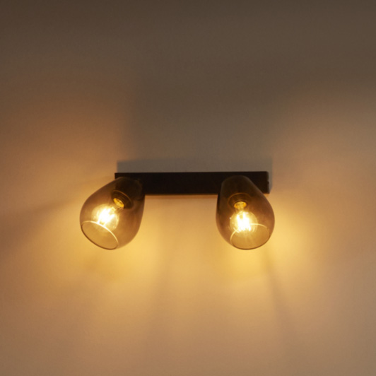 Plafoniera Lampa de Tavan LED LEDVANCE 1906 CONE SPOT 2X G SMOKE