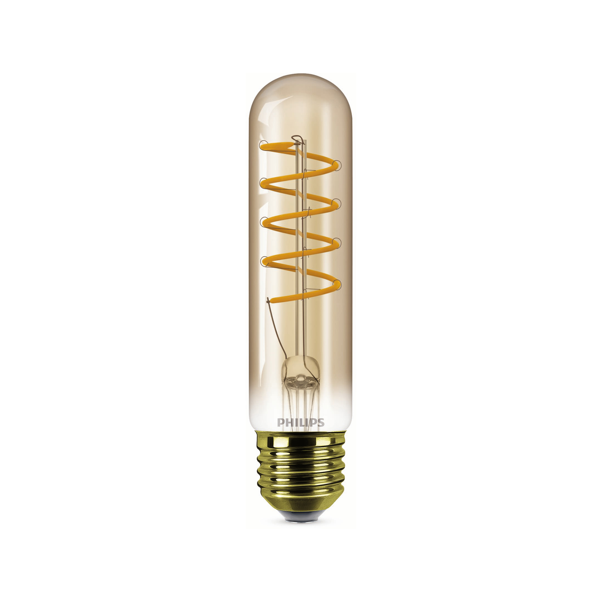 Bec cu LED cu filament de epocă Philips Vintage Gold 4-25W E27 818 DIM clar 250lm 1800K