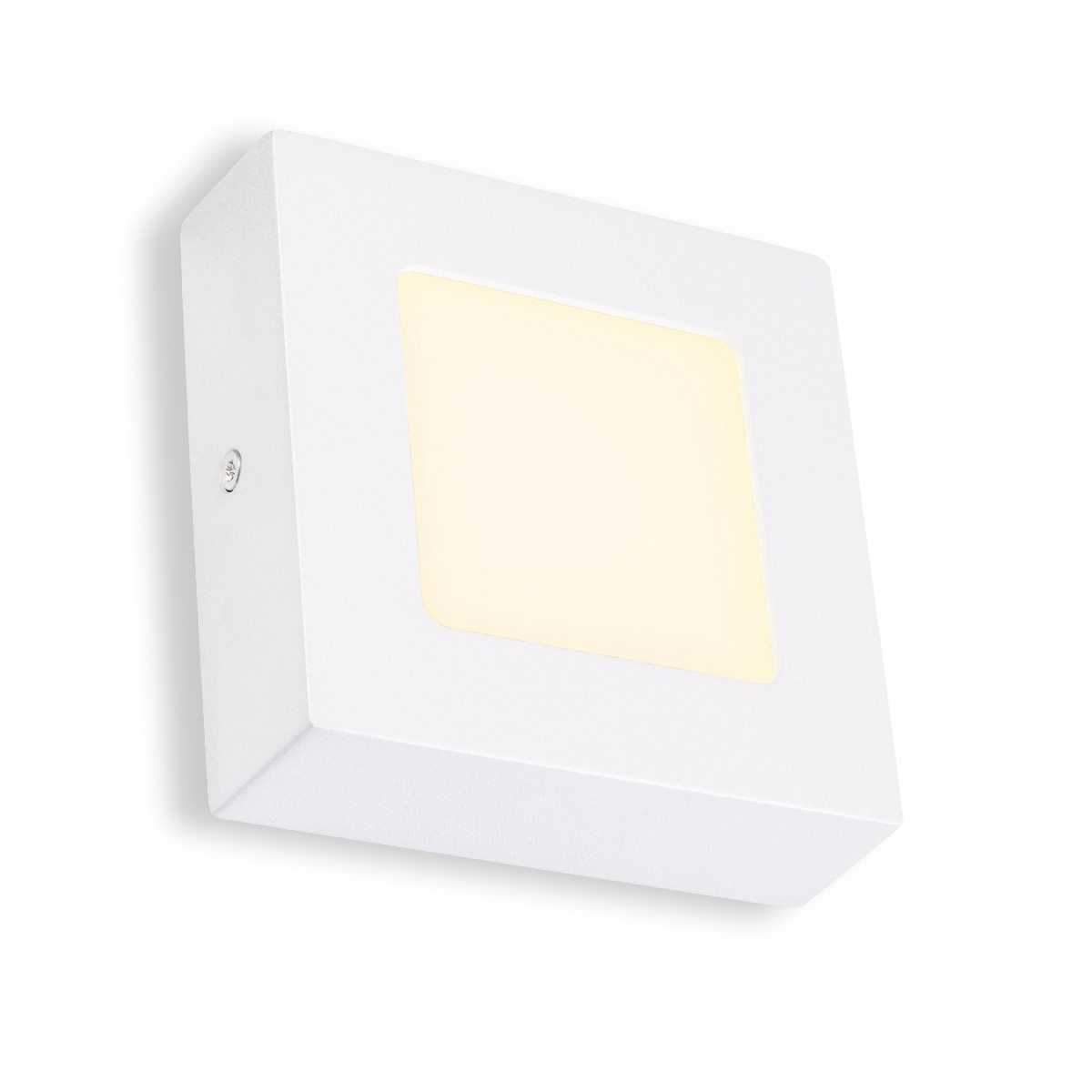 Lampa LED de tavan SLV I Senser Panel Patrat Rama Alba 3000K 6W 230lm