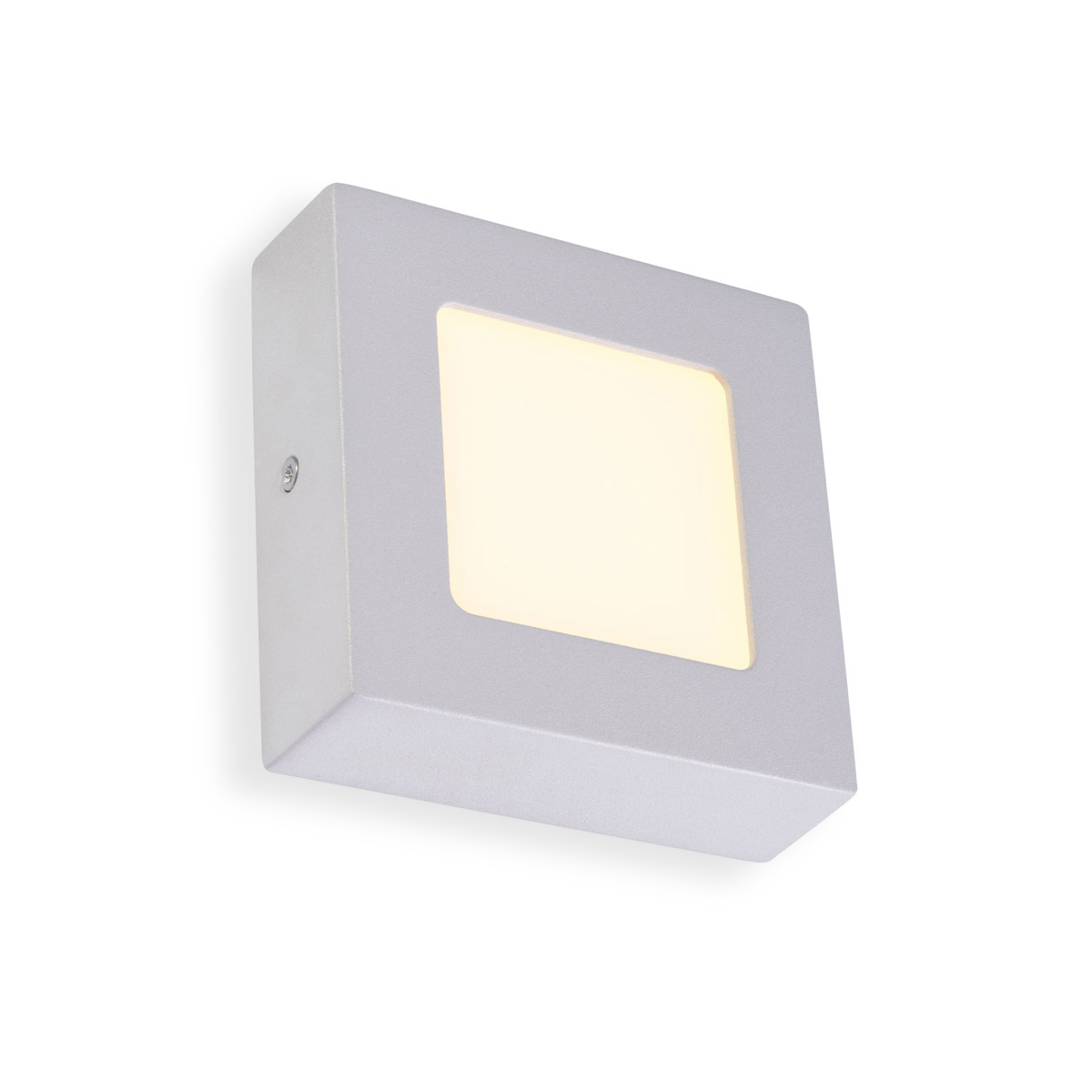 Lampa LED de tavan SLV I Senser Panel Patrat Rama Gri 3000K 6W 230lm