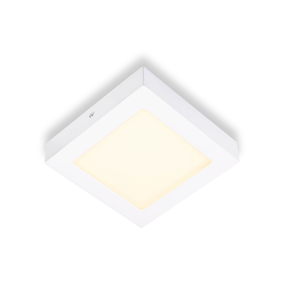 Lampa LED de tavan SLV I Senser Panel Patrat Rama Alba 3000K 10W 500lm