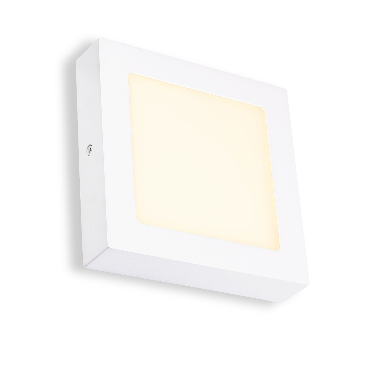 Lampa LED de tavan SLV I Senser Panel Patrat Rama Alba 3000K 10W 500lm
