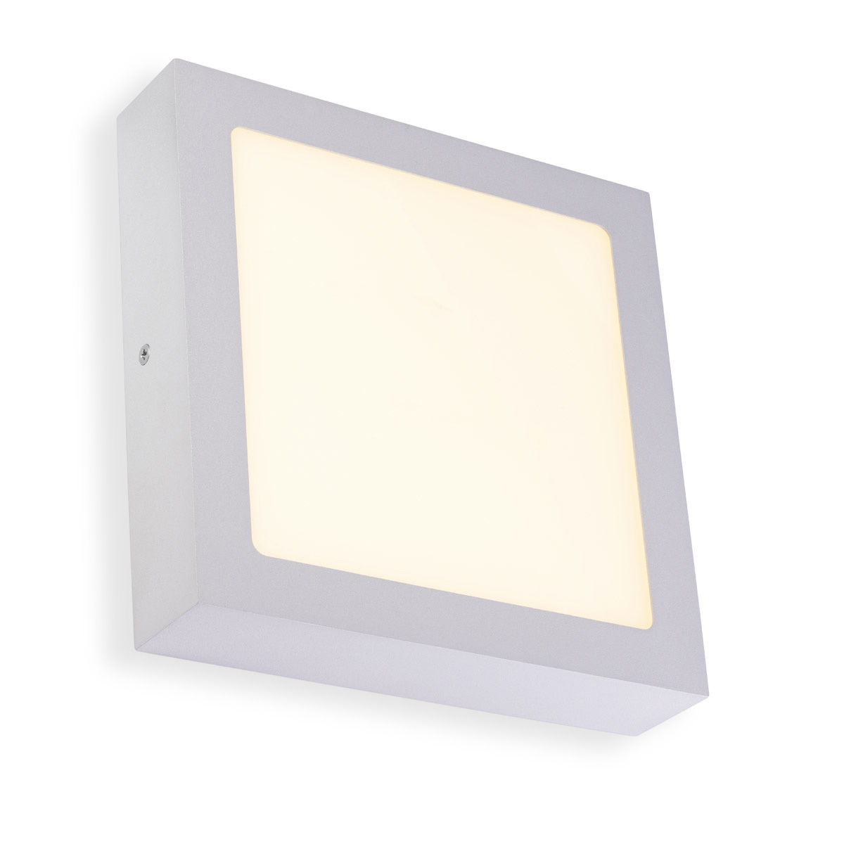 Lampa LED de tavan SLV I Senser Panel Patrat Rama Gri 3000K 14W 840lm