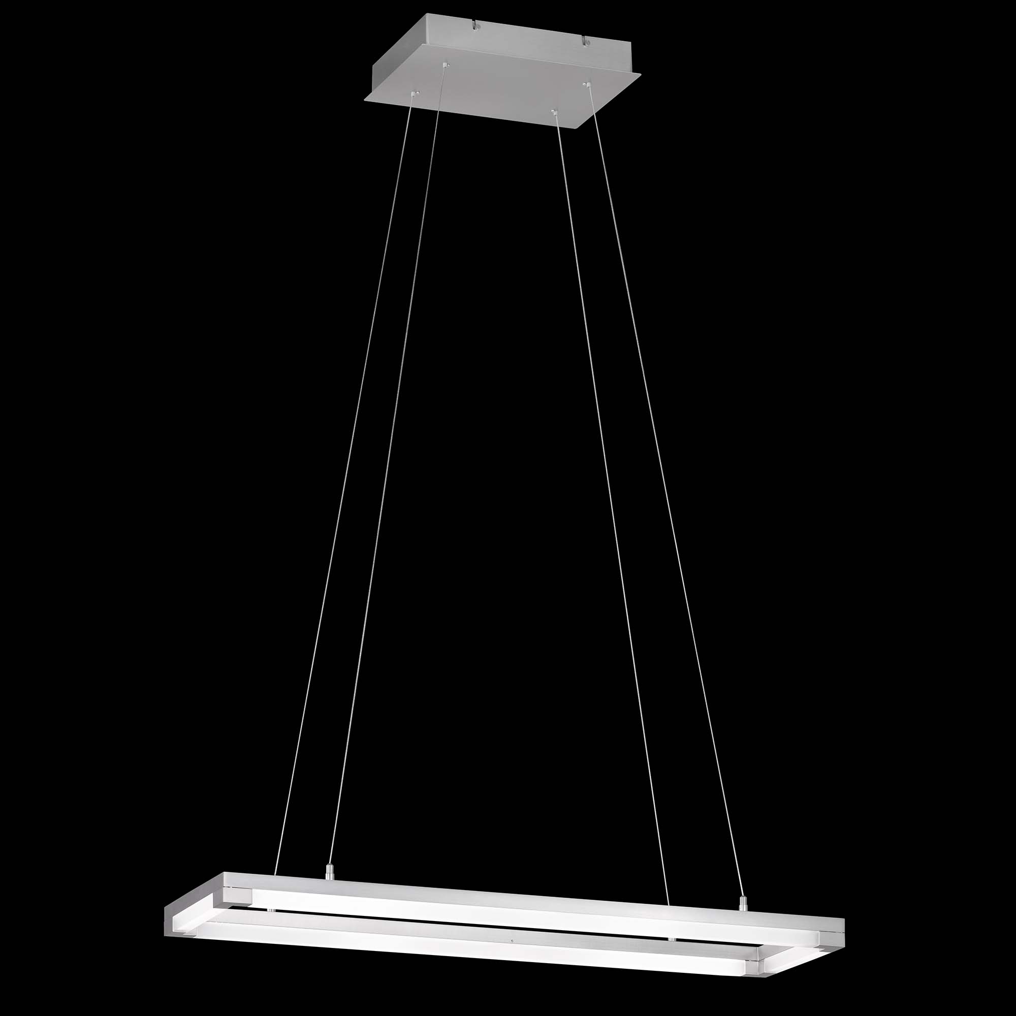 Lampa Pendul suspendat LED HONSEL Jim 4-Lumini 3000K 40W 4200lm