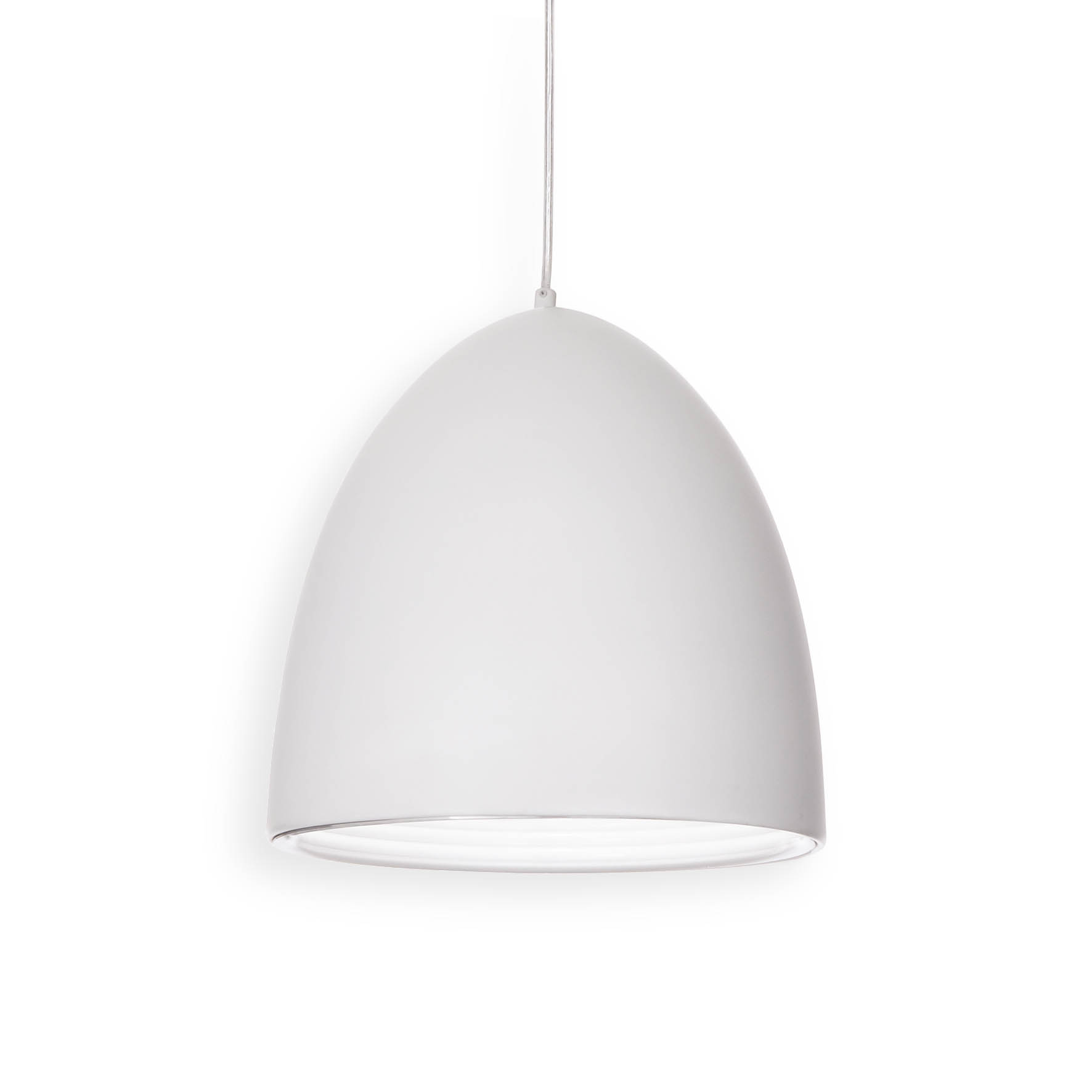 Lampa Pendul suspendat IDEAL LUX Din Sp1 D30 Bianco E27