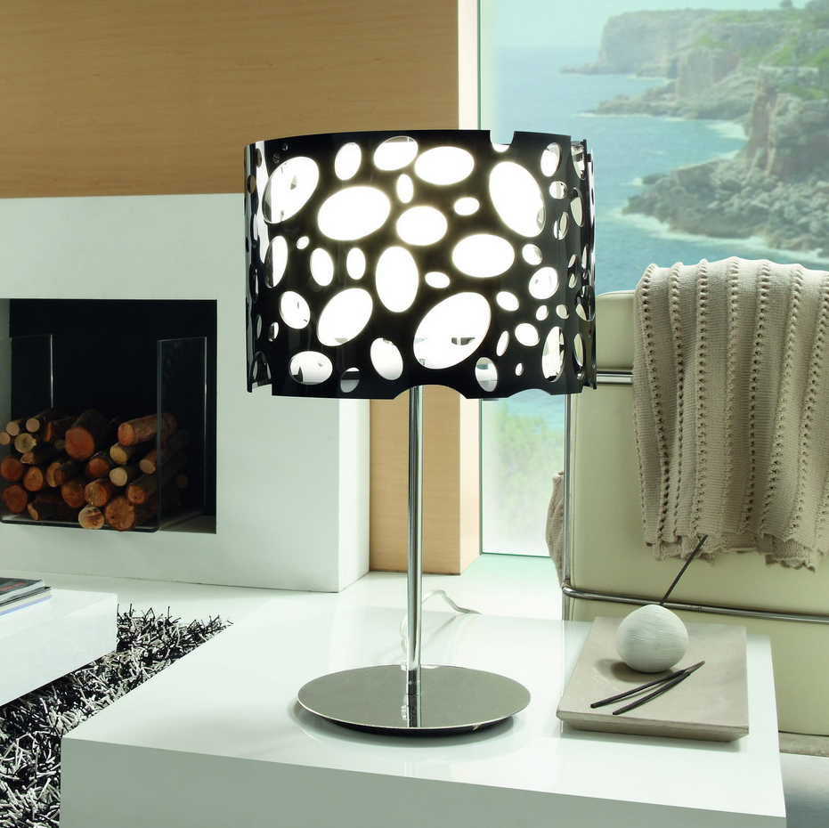 Lampa de podea LED Mantra table lamp MOON WHITE AND BLACK 1L BIG