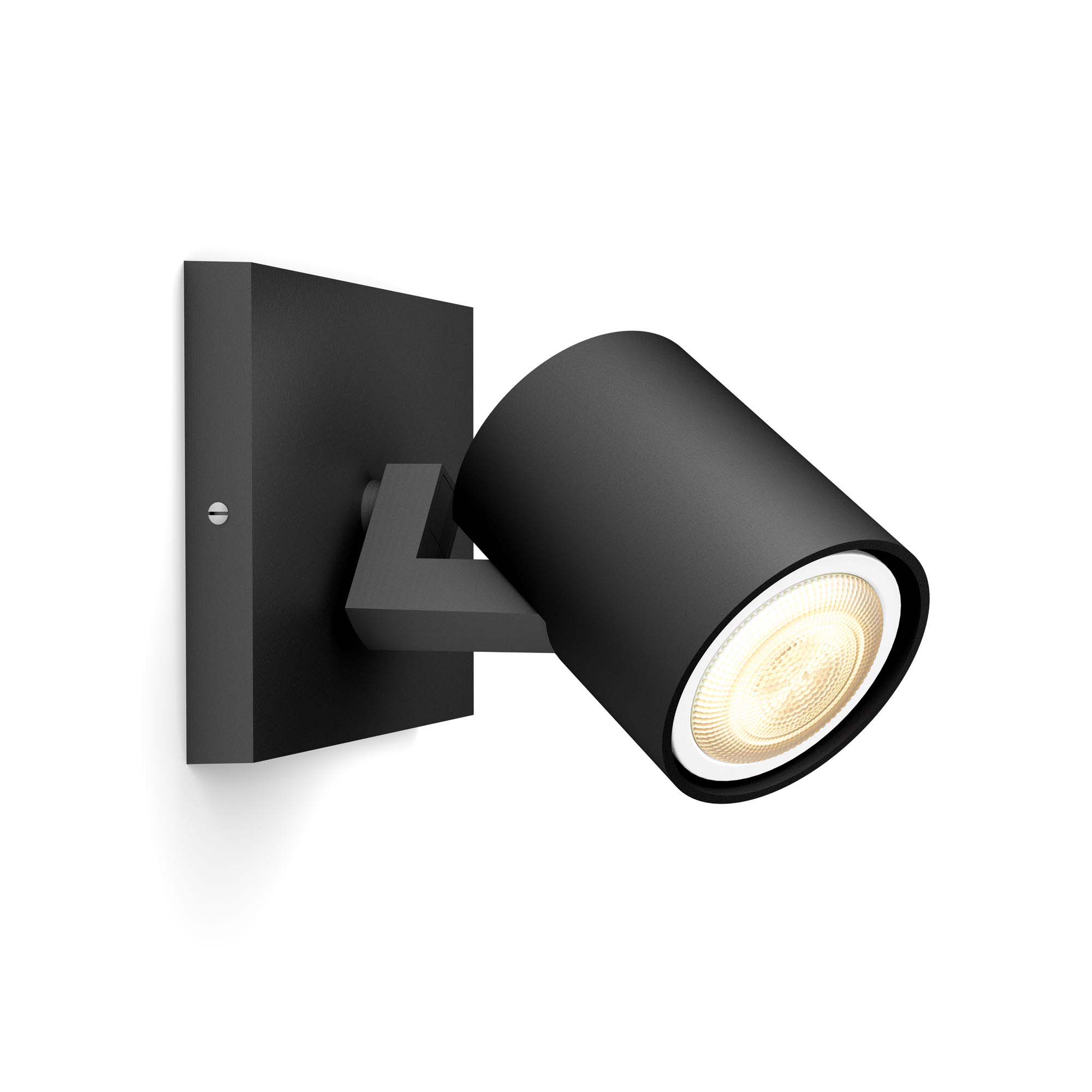 Lampa LED de tavan PHILIPS Wifi Runner LED 1 Spot Extensie Negru 2700-6500K 6W 350lm