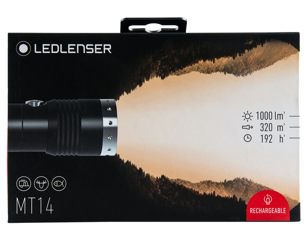 Lanterna LEDLENSER MT14 Reincarcabila 1000lm raza luminoasa 320m