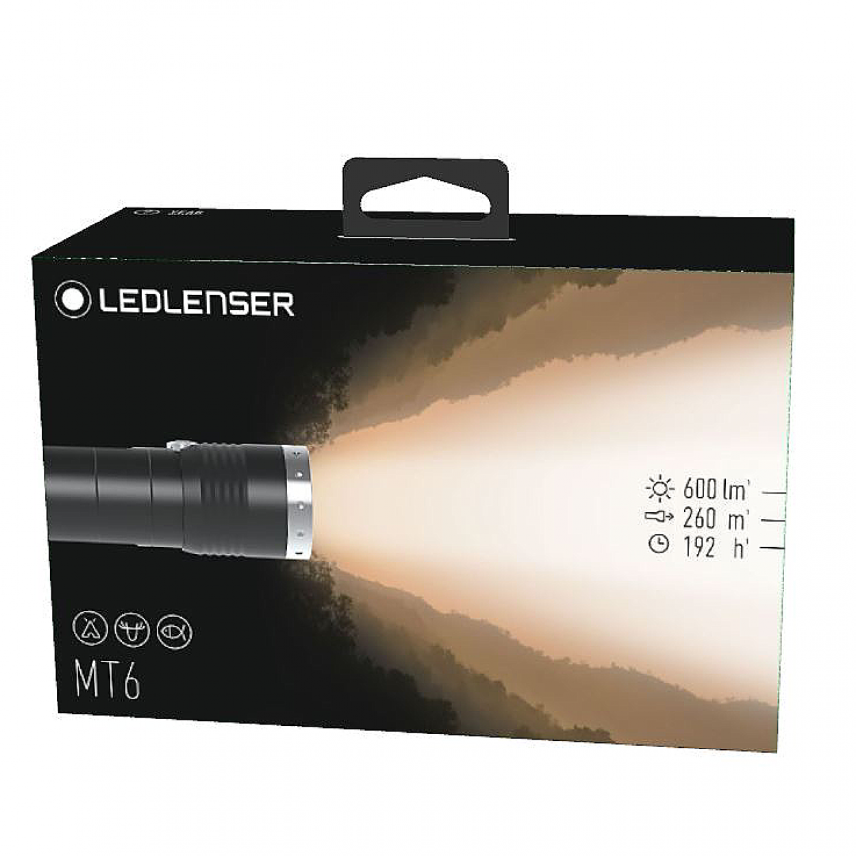 Lanterna LEDLENSER MT6 600lm raza luminoasa 260m