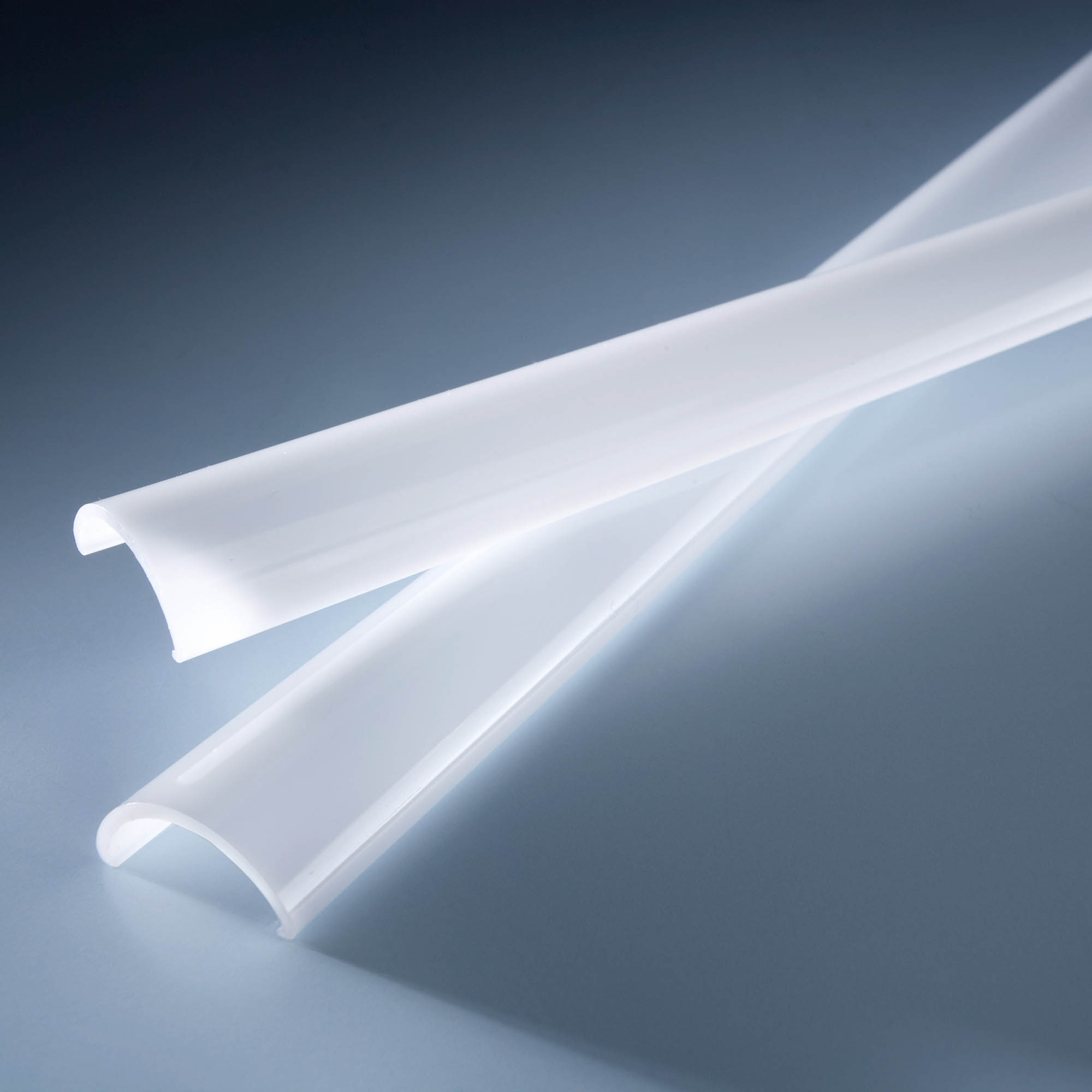 Geam de Plastic Mat lungime 60cm pentru profilele Alumax