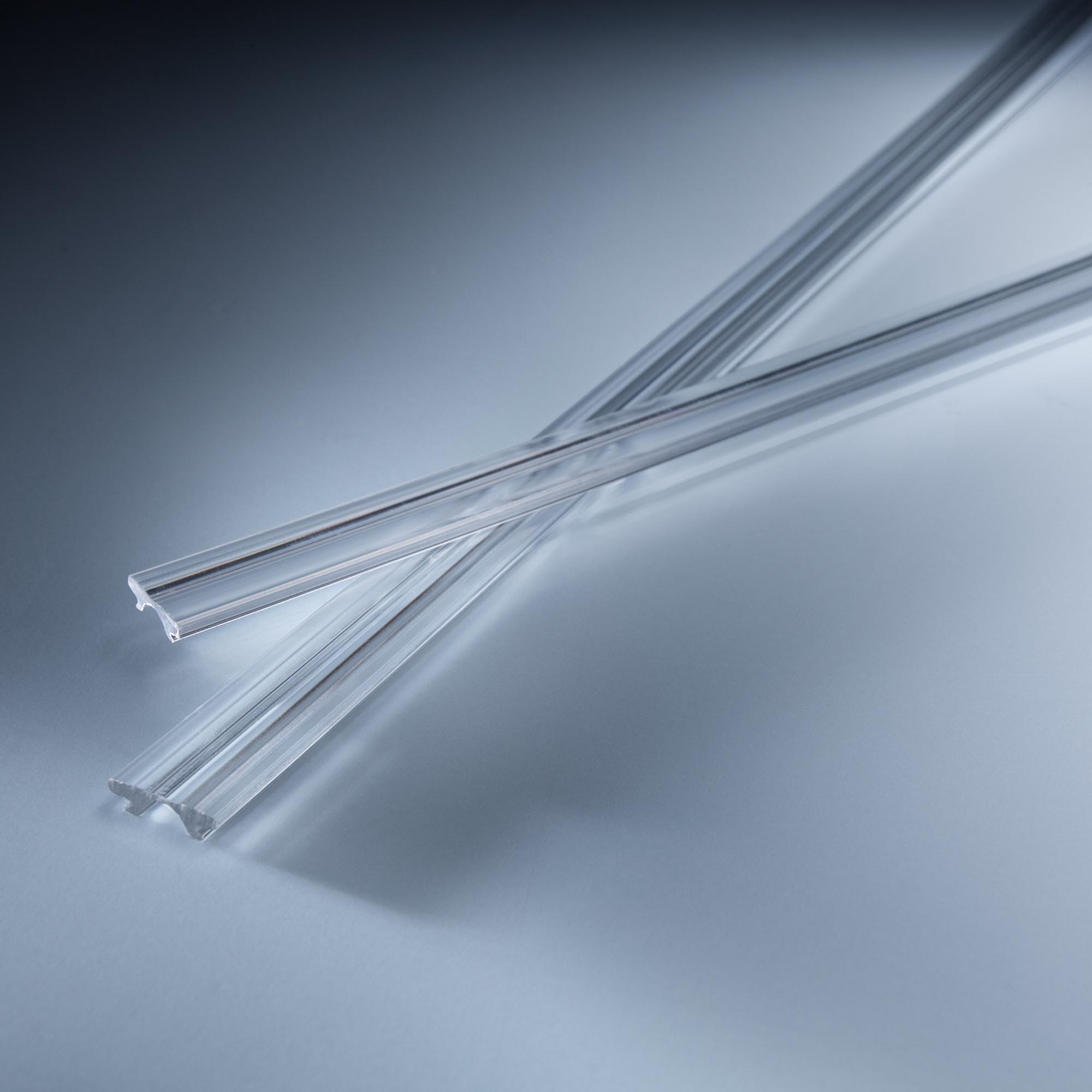 Geam de Plastic Transparent lungime 50cm pentru profilele Alubar