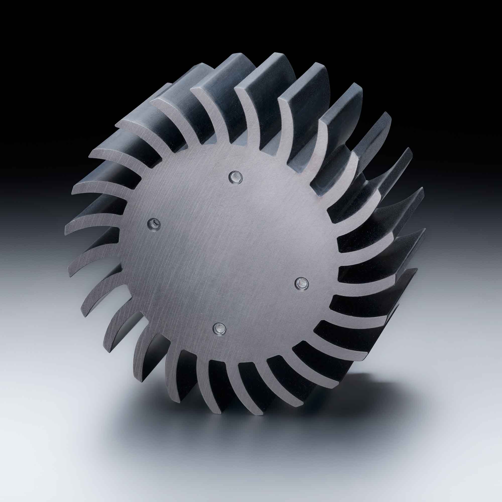 Radiator circular 10.5cm pentru SmartArray Q25-Q36 sau LED-uri < 6000 lm