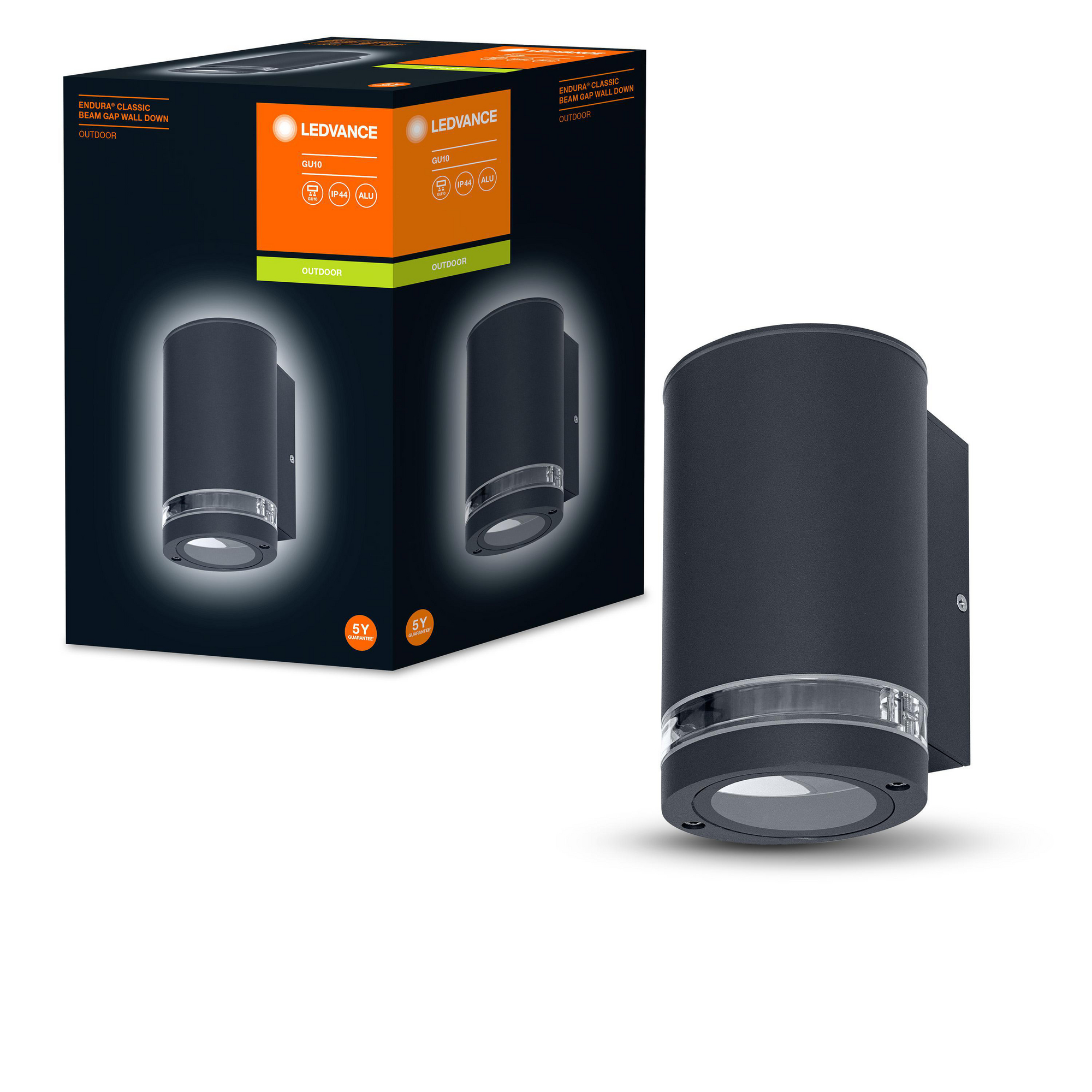 Lampa de perete LEDVANCE ENDURA CLASSIC BEAM GAP , GU10, antracit