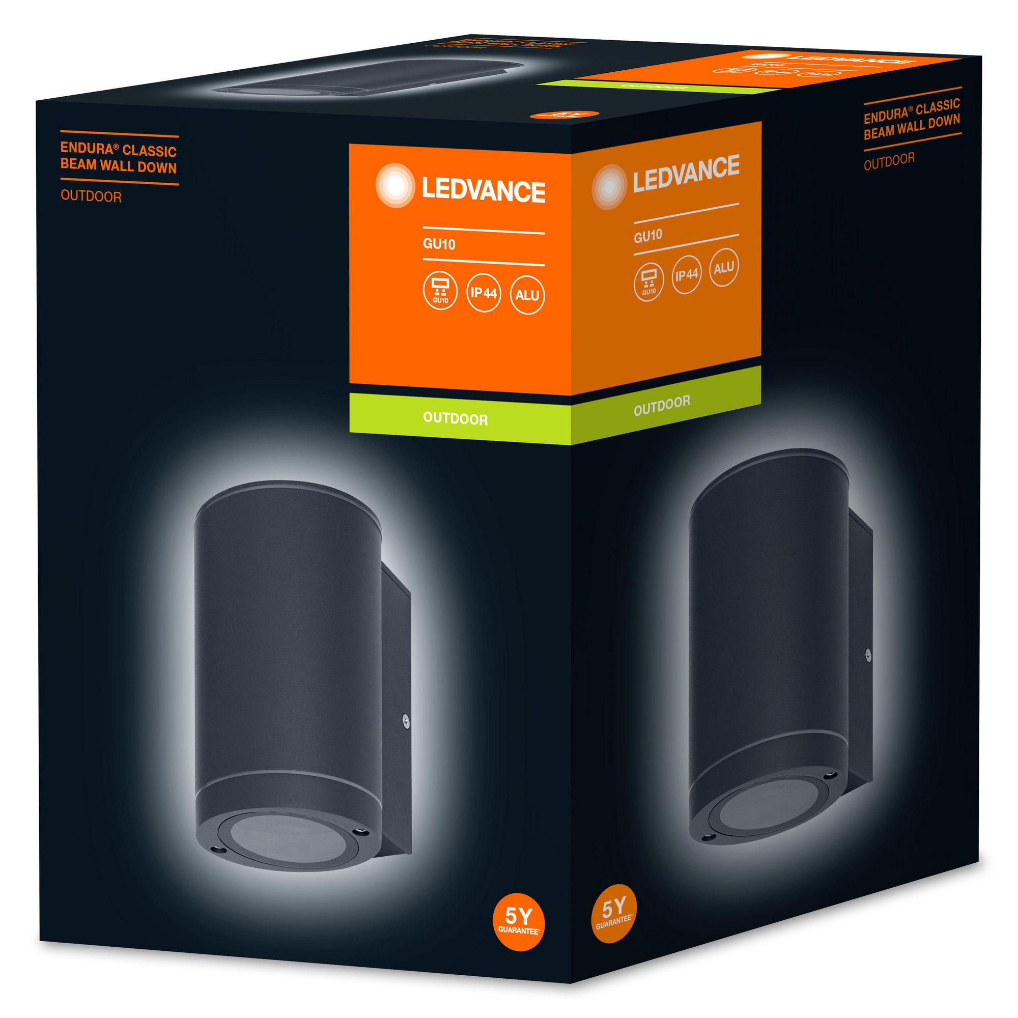 Aplica de perete LEDVANCE ENDURA CLASSIC BEAM LED de perete, GU10, antracit