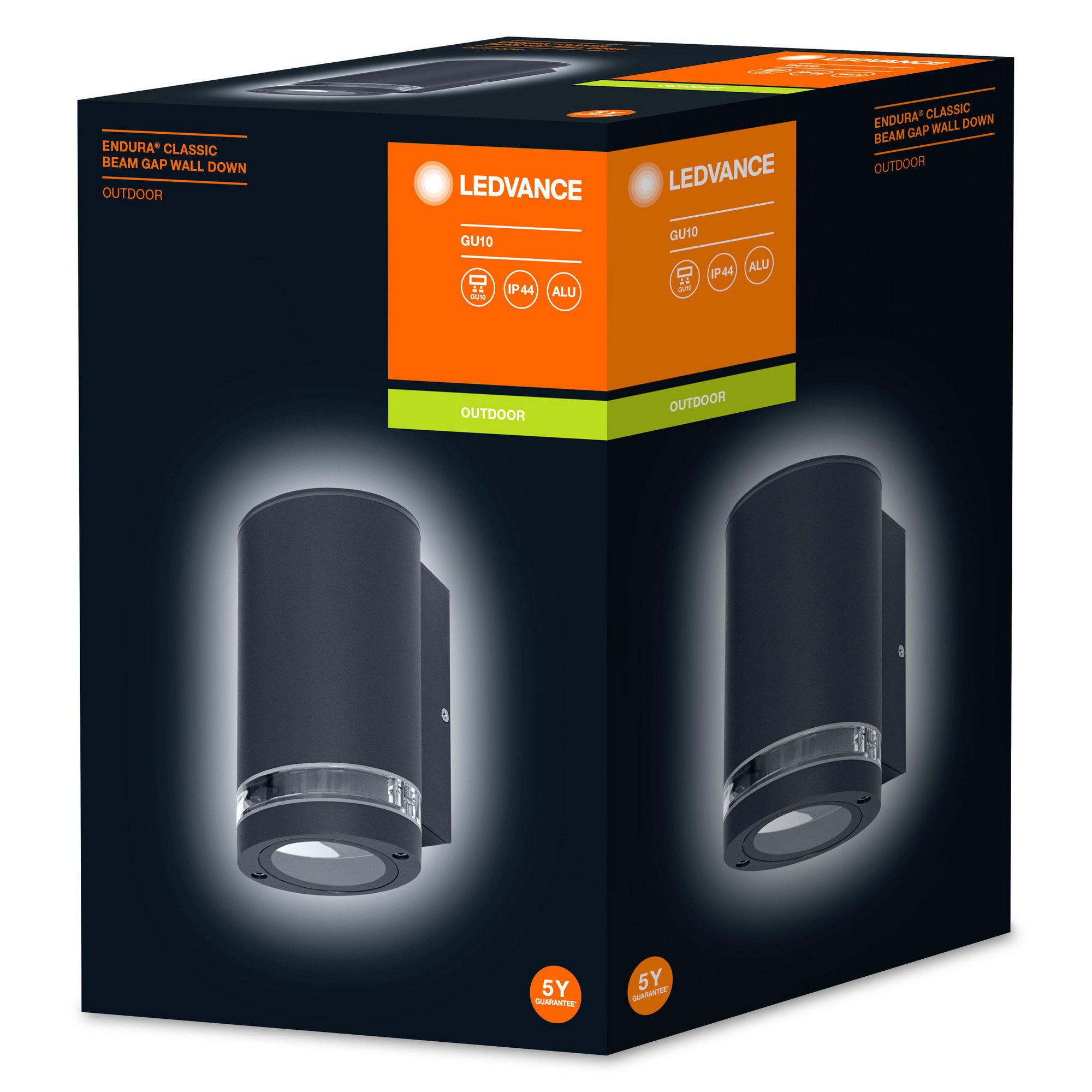 Lampa de perete LEDVANCE ENDURA CLASSIC BEAM GAP , GU10, antracit