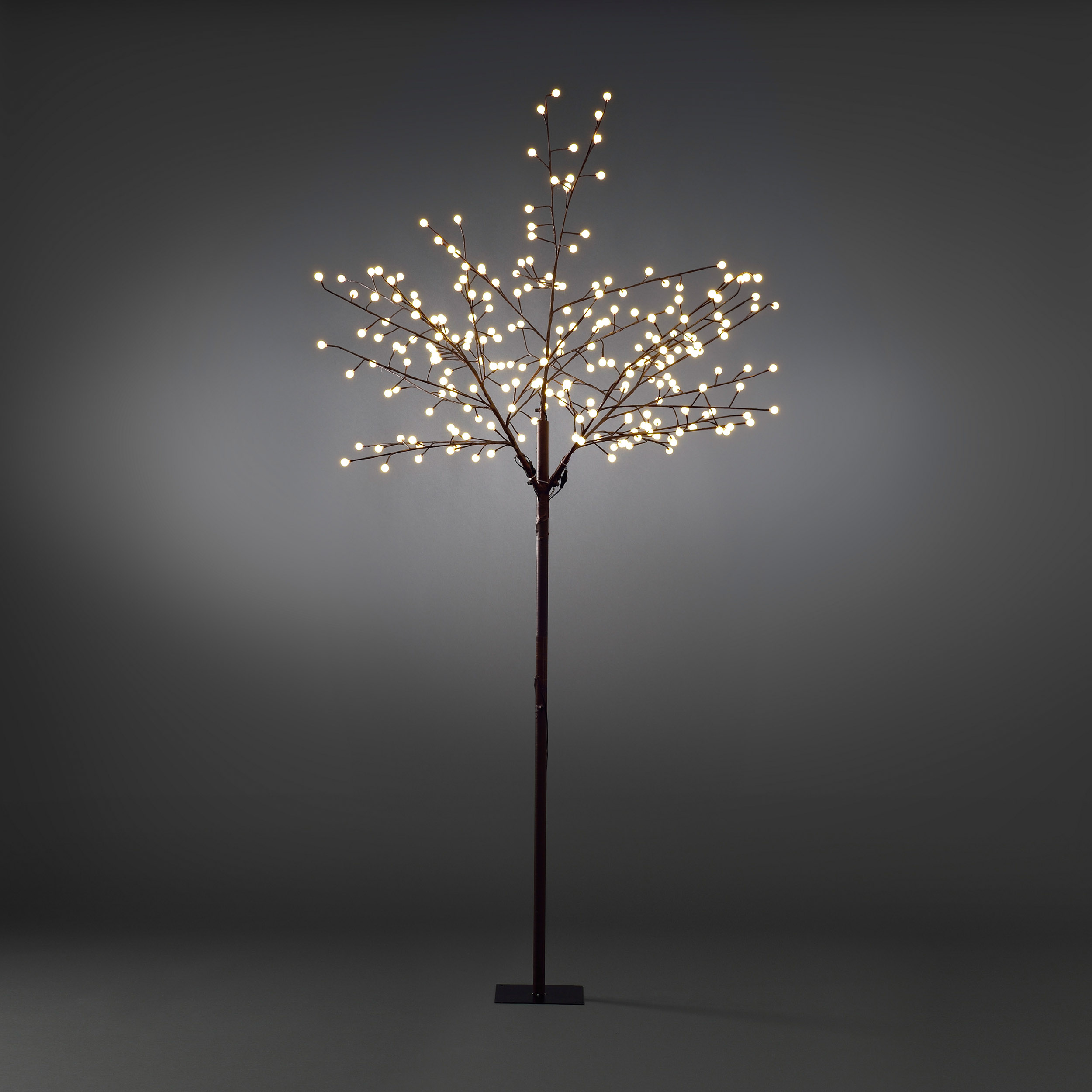 Arbore luminos LED, 150 cm inaltime, 120 LED-uri Alb stralucitoare