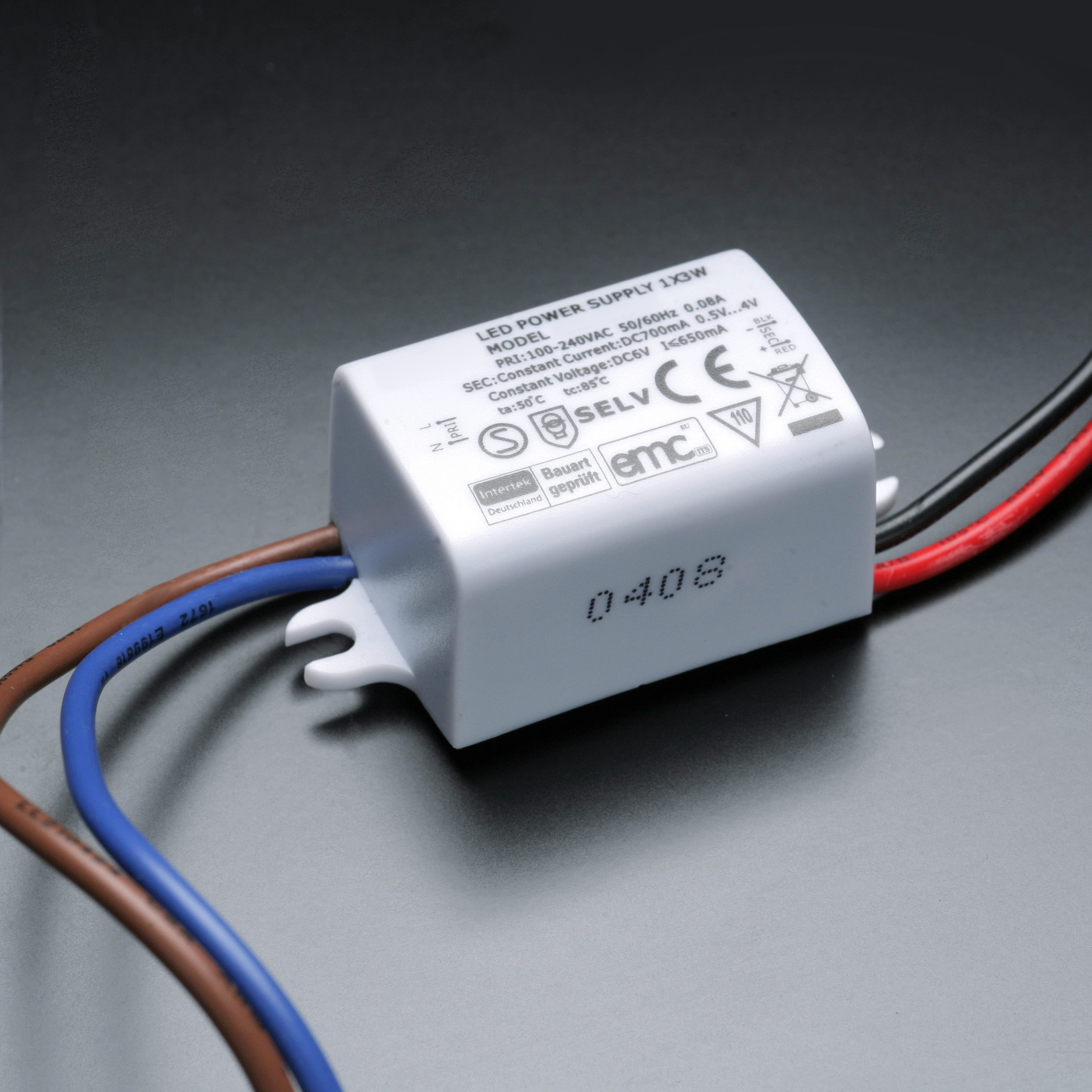 Transformator Driver de curent constant Lumitronix IP67 350mA 230V la 0.5 > 10VDC (3 x LED 1W)