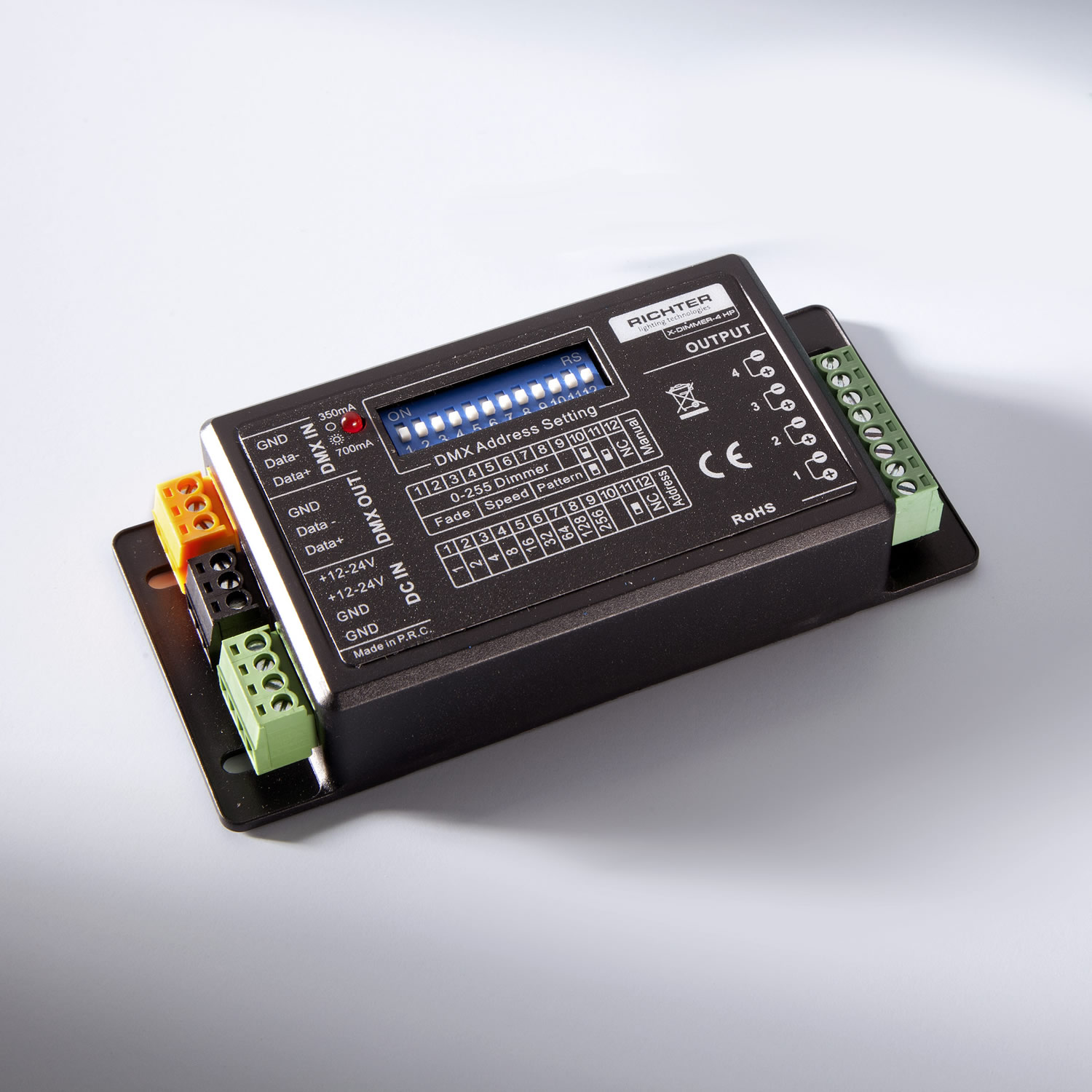 RGBW X-Controller-4DMX 4-Channel 350-700mA