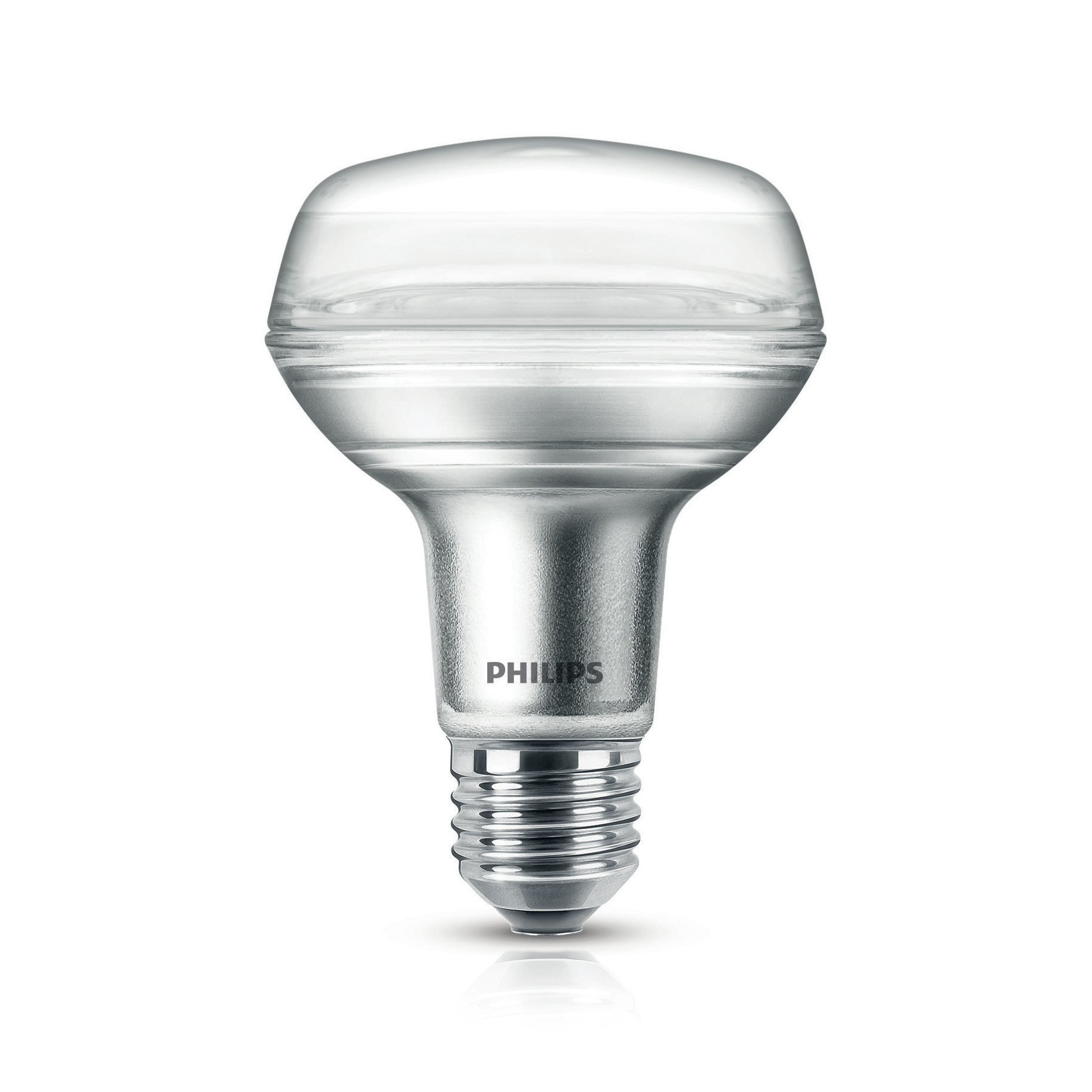 Bec LED Philips CorePro LEDspot 4.5-60W E27 827 R63 36° DIM 410lm 2700K CRI80