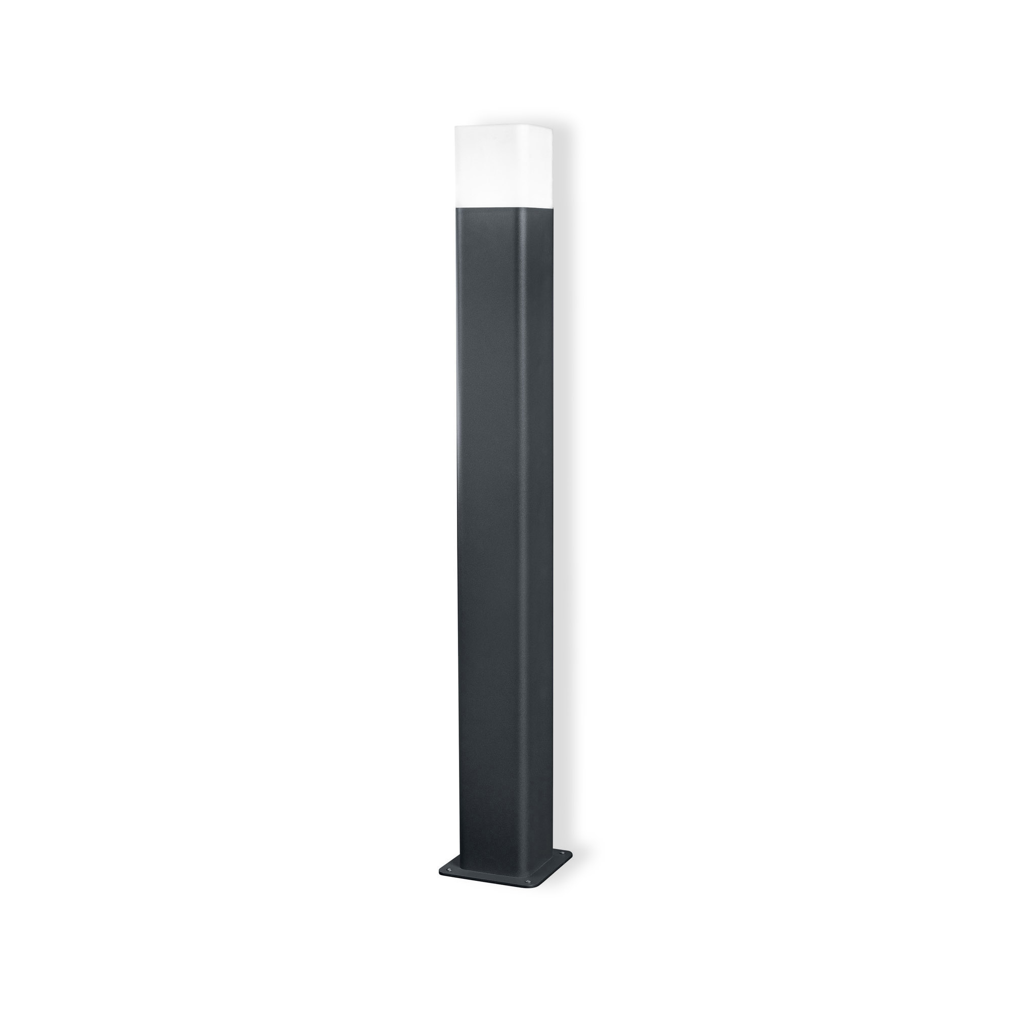 Lampa de orientare LEDVANCE SMART+ WiFi RGBW LED Cube Post 80cm IP44 antracit 450lm