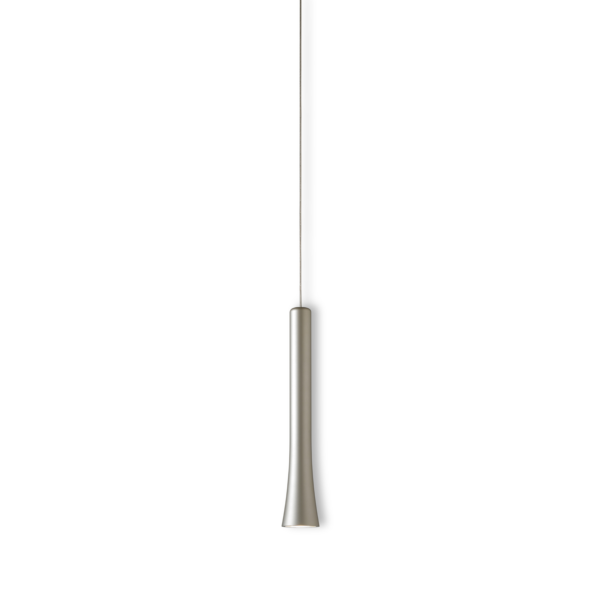 Lampa Pendul LED suspendat OLIGO RIO 1-lamp argintiu 2700K 1050lm