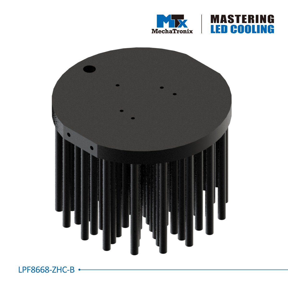 Radiator circular 11cm  MechaTronix LPF11180-ZHE-B pt LED <9600lm