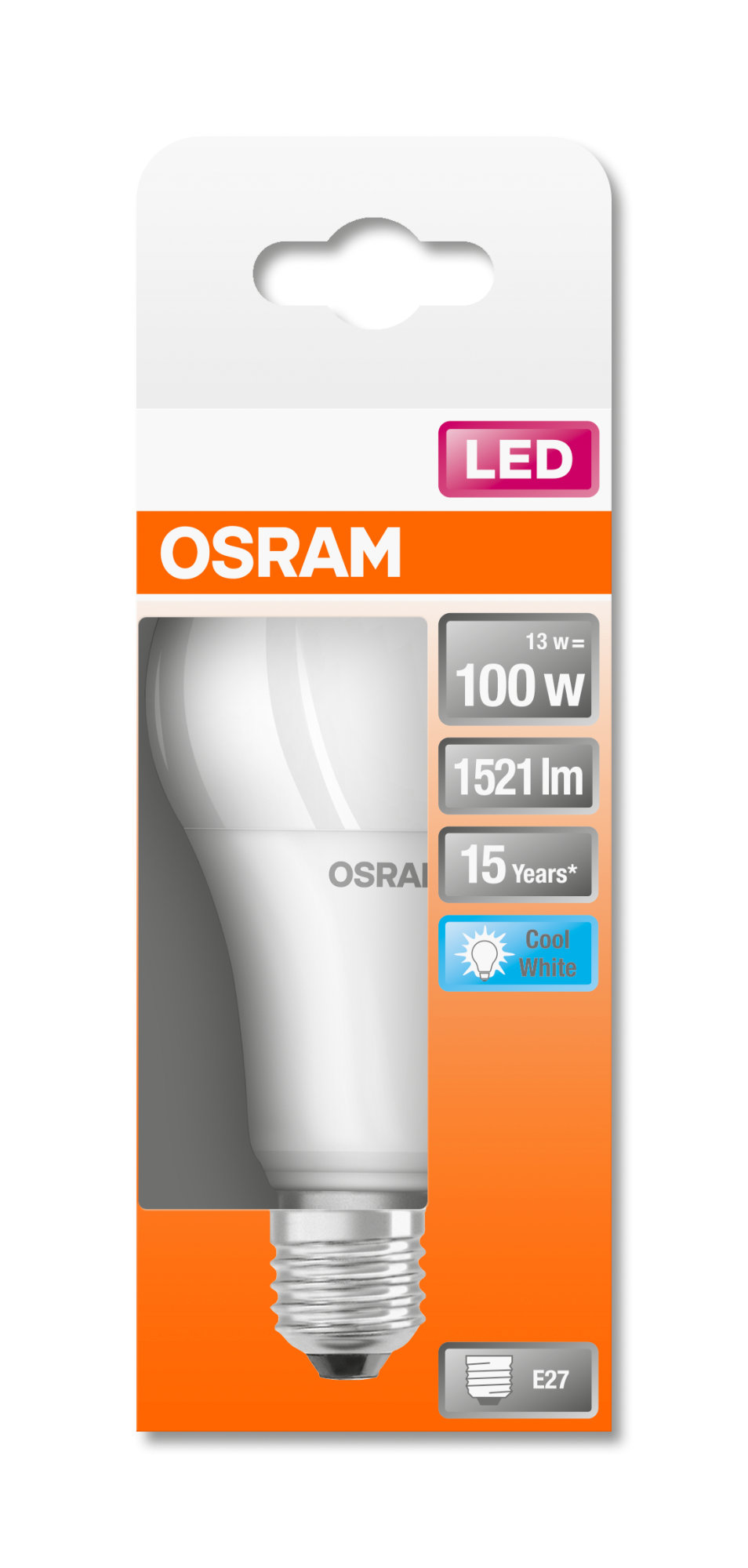 Bec Osram LED STAR CLASSIC A 100 13W 840 FR 1521lm 4000K