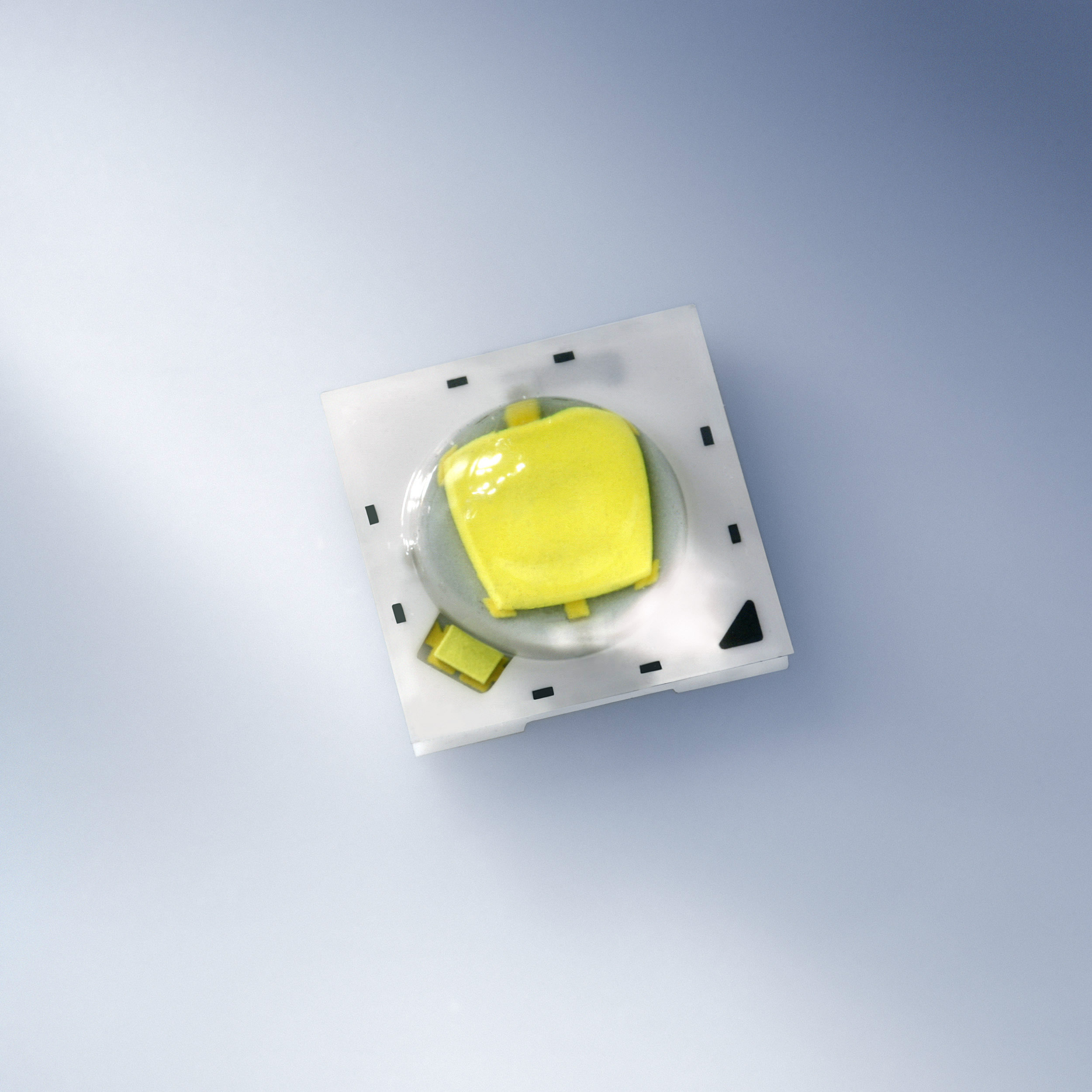 Nichia NCSA219B-V1 SMD-LED pe placuta PCB(Stea), 117lm, Amber 117lm