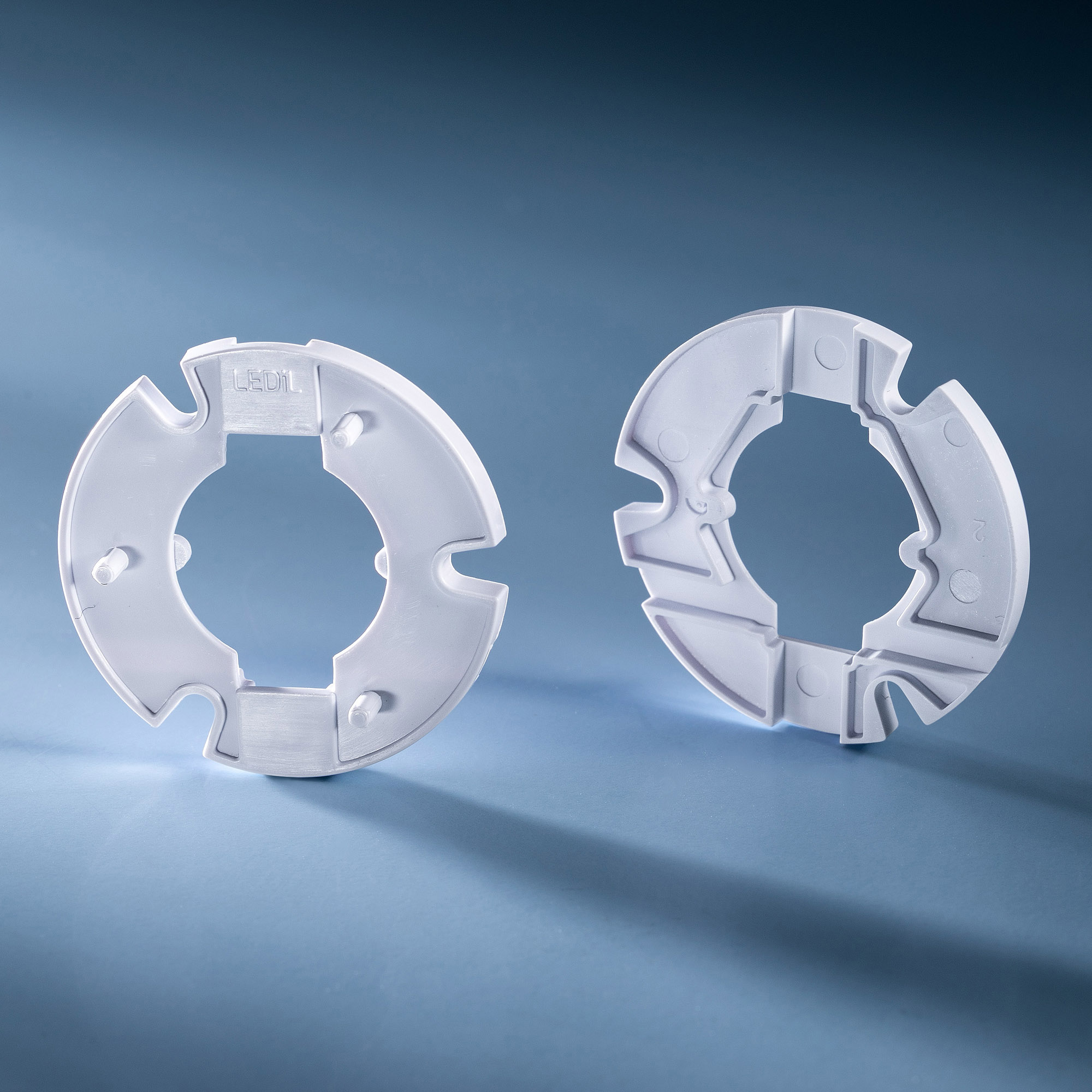 Ledil C13708_PF-SOCKET-VERO10 pentru LEDuri pe PCB Stea (21 x 19.8 mm)