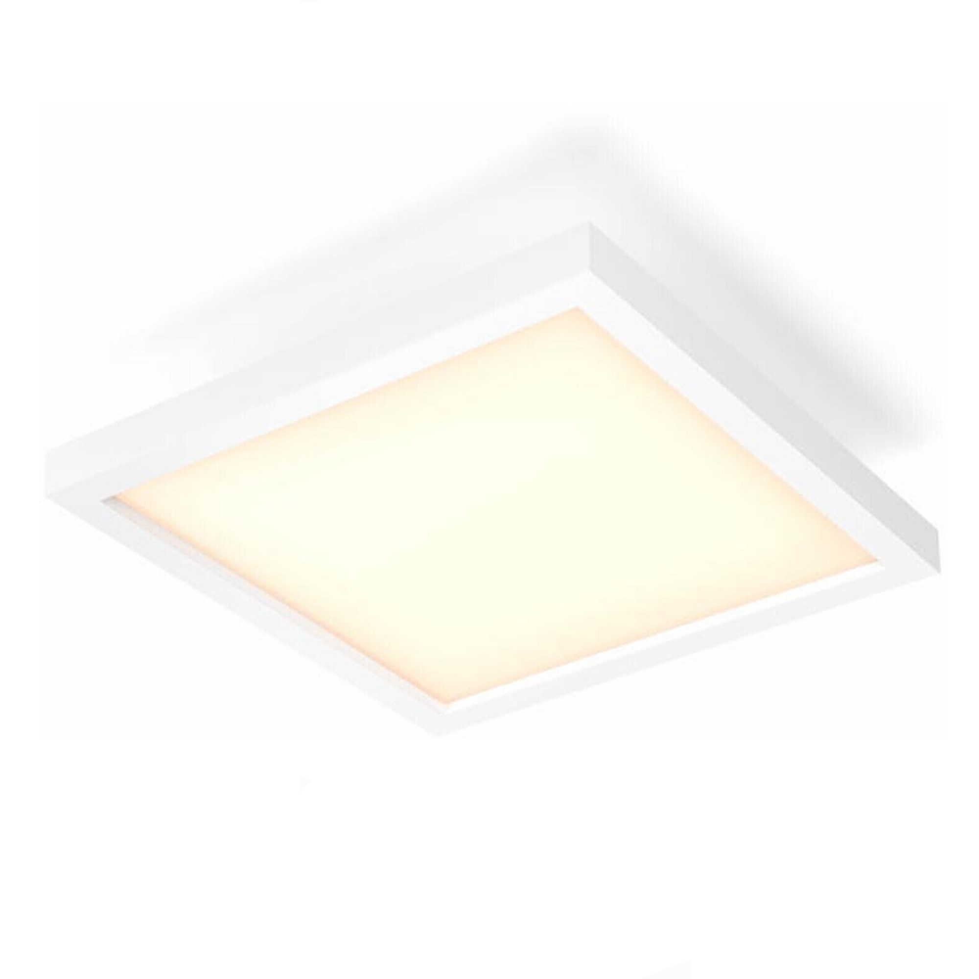 Plafoniera lampa de tavan Philips Hue alb Ambiance LED Panel Aurelle alb 60x60cm incl. Buton Dimmer 1820lm