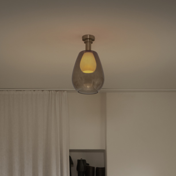 Plafoniera Lampa de Tavan LED LEDVANCE 1906 CONE G SMOKE