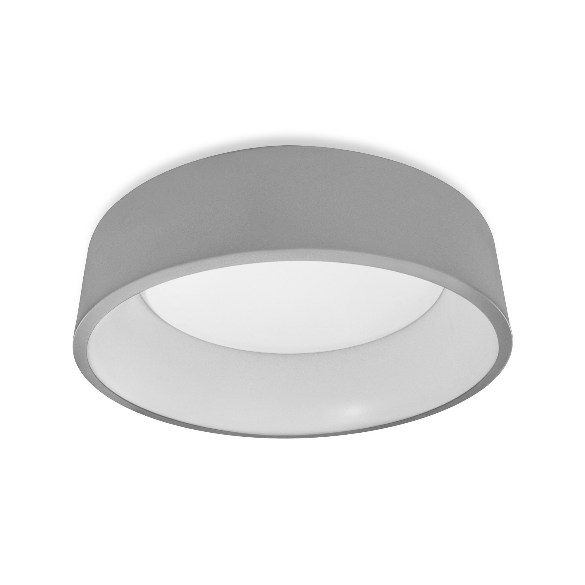 Lampa de tavan LED LEDVANCE SMART+ WiFi Tunable LED-uri albe ORBIS Cylinder 450mm gri 2800lm