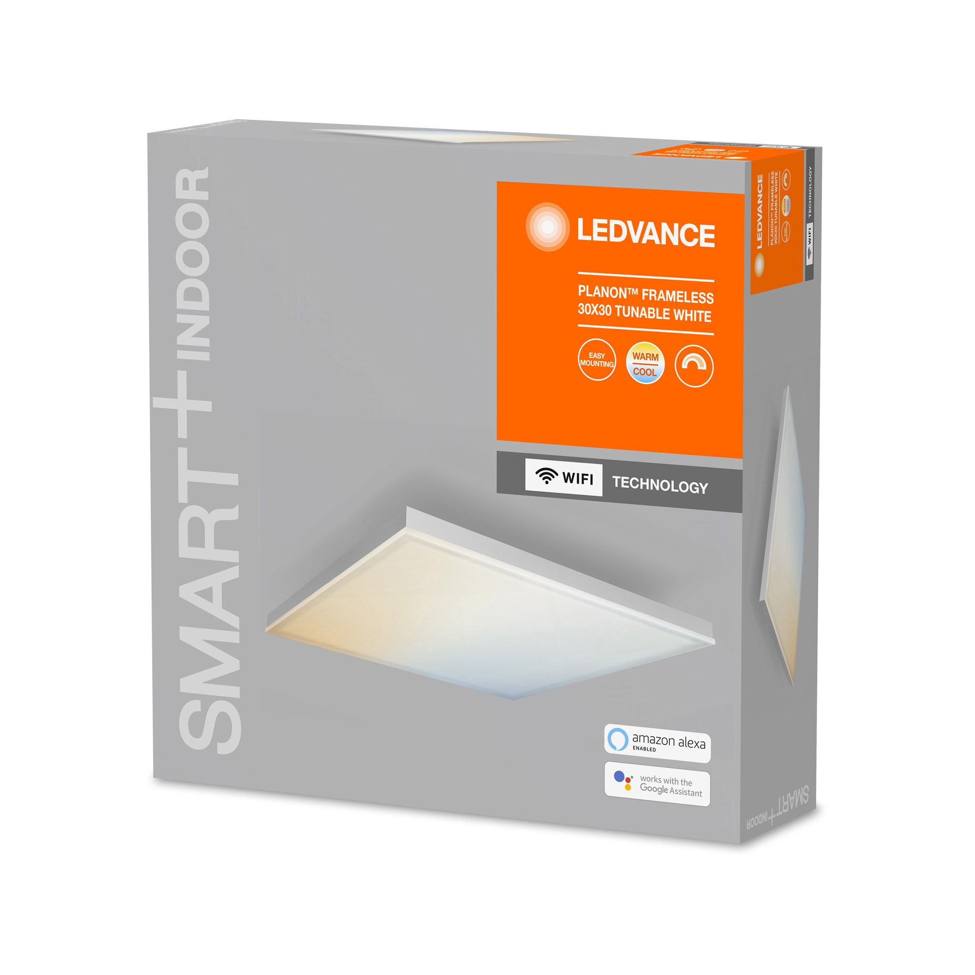 Plafoniera panou LED LEDVANCE SMART+ WiFi Tunable White LED Panel PLANON FRAMELESS 30x30cm 1600lm
