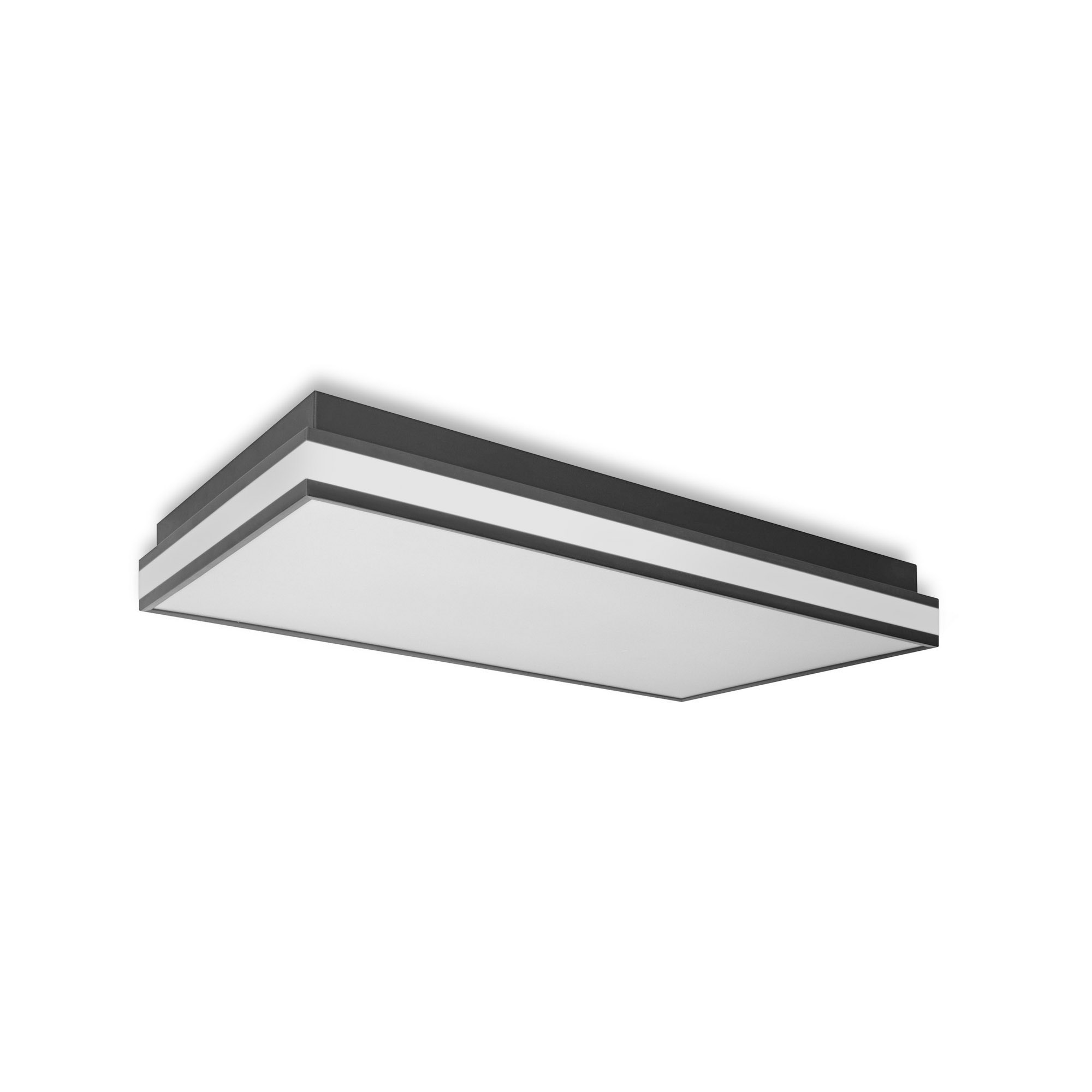 Lampa LED de tavan LEDVANCE SMART+ WiFi Tunable LED-uri Albe ORBIS MAGNET 600x300mm negru 4200lm